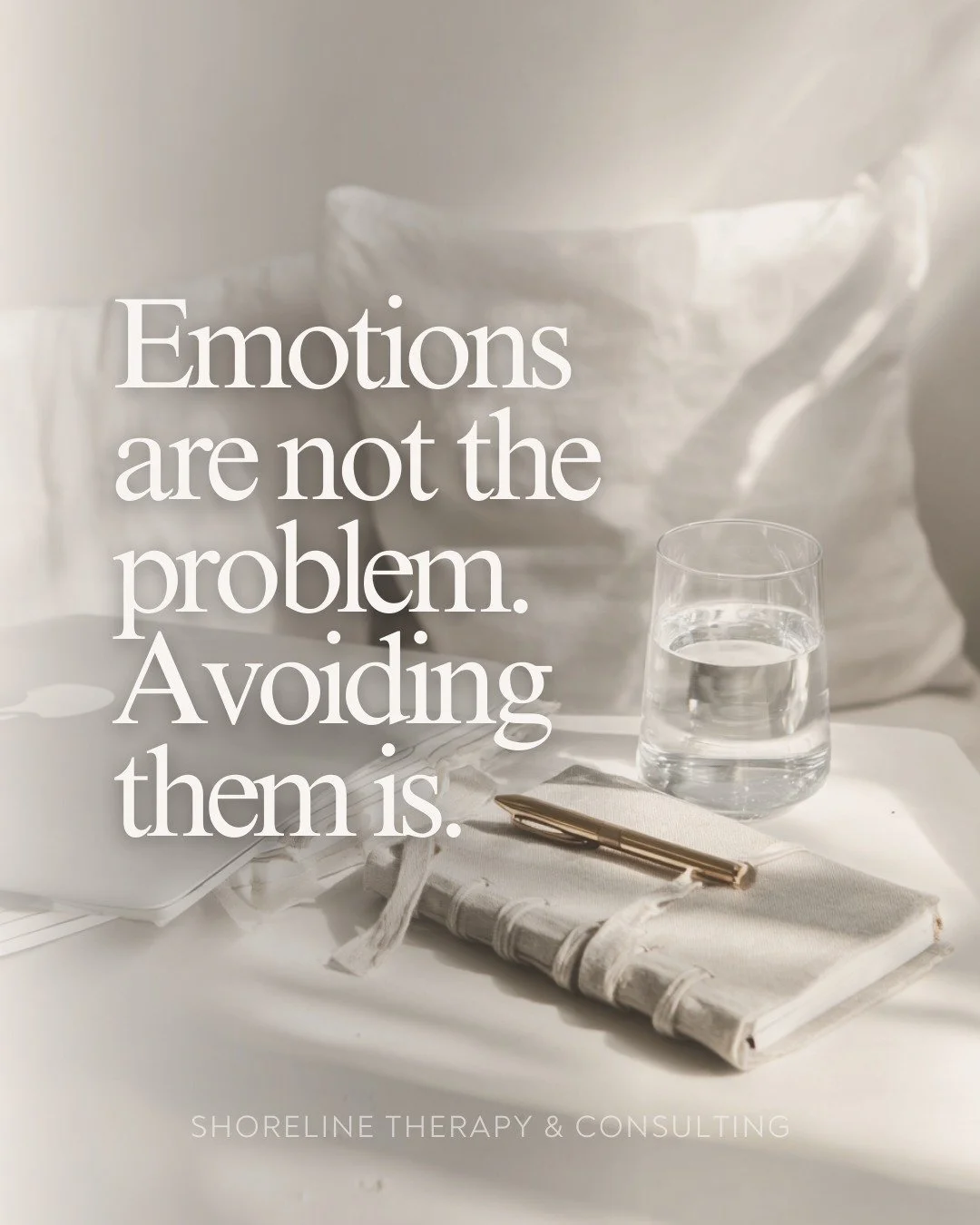 A lot of people come to therapy hoping to learn to not feel less anxious, less sad, less reactive, less overwhelmed.

Understandable. But not quite the goal.

The goal is to feel more accurately &mdash; to have more access to your actual emotional ex