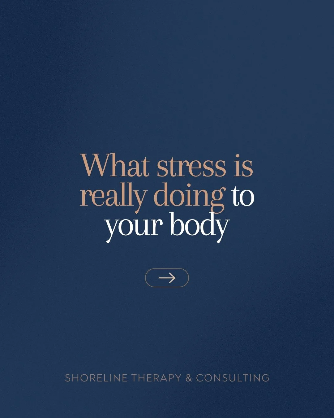 Most people think stress is just a mental thing.

But your body knows better.
When stress stays unresolved, it doesn&rsquo;t just &ldquo;go away.&rdquo; It shows up in your sleep, your energy, your focus, your relationships&hellip; even how your body