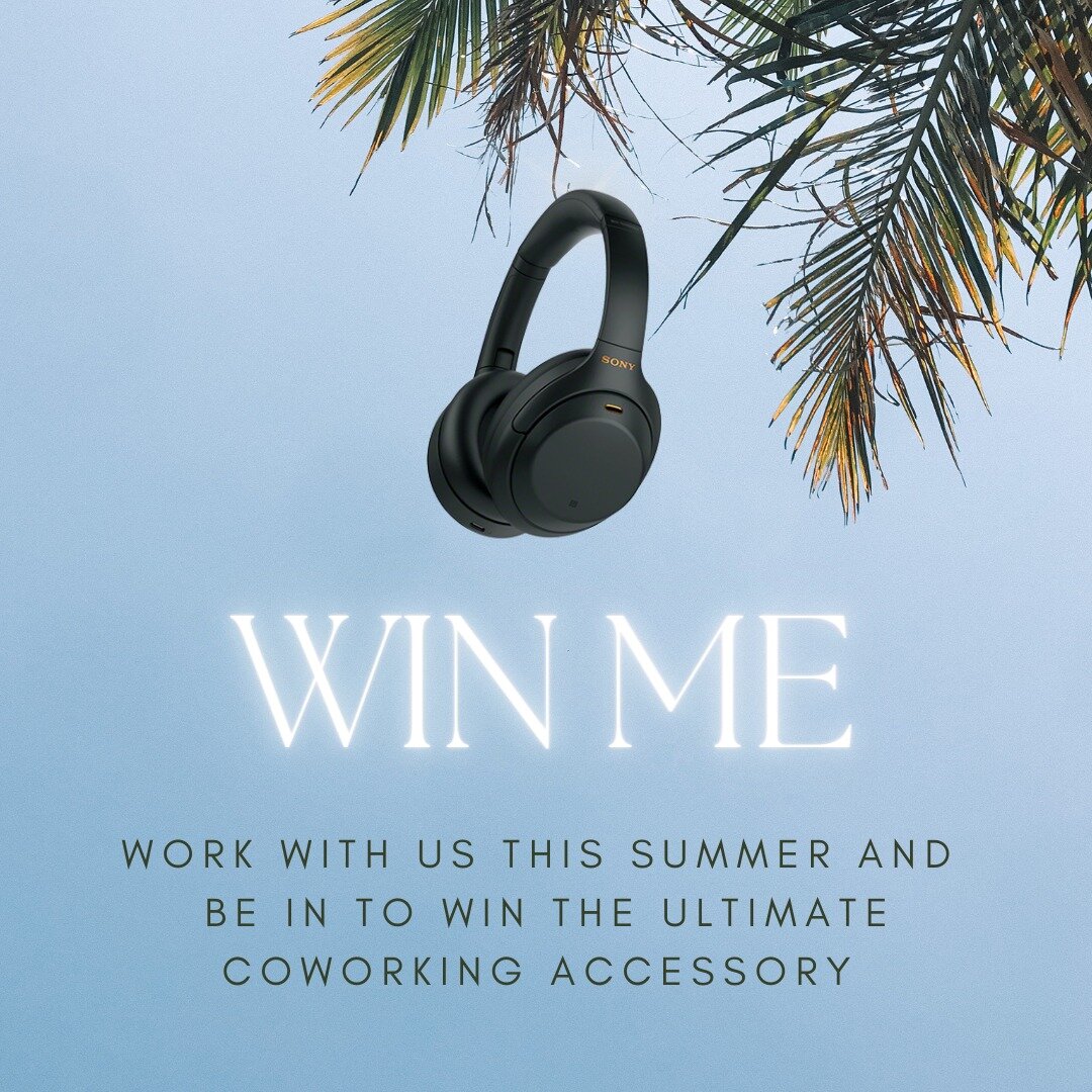 It's the last couple of weeks to be in to win a pair of noise cancelling headphones 🎧
Each day you are booked to work with us for the rest of January, receive an entry to
be in to win a pair of Sony WH-1000XM4.

Competition is open to members and da