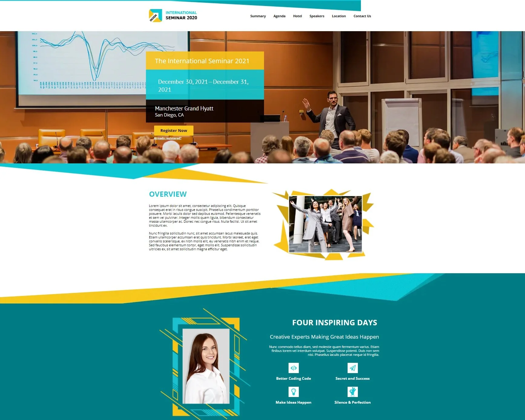 Event Registration — Huddle