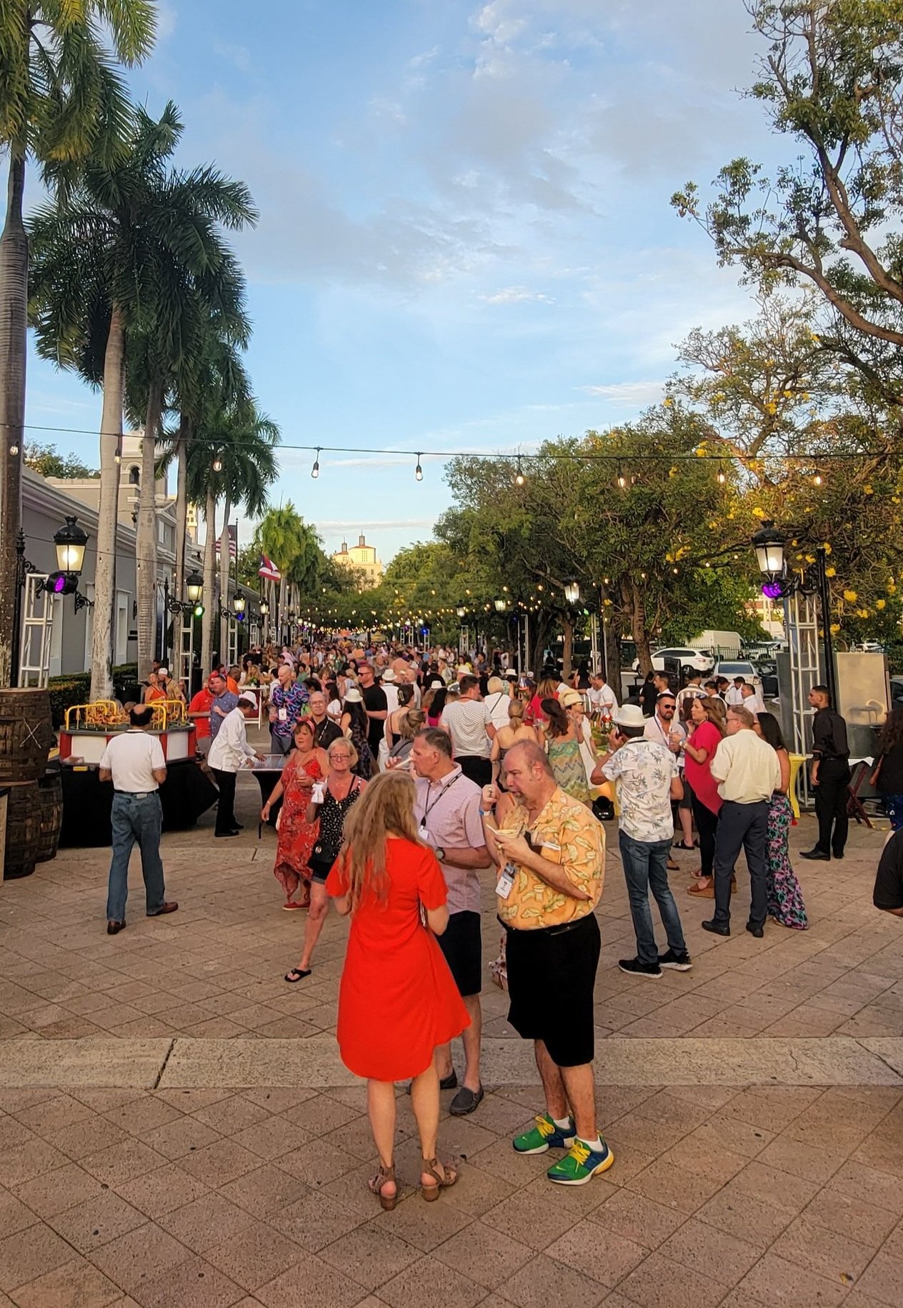 Street party at Old San Juan Puerto Rico