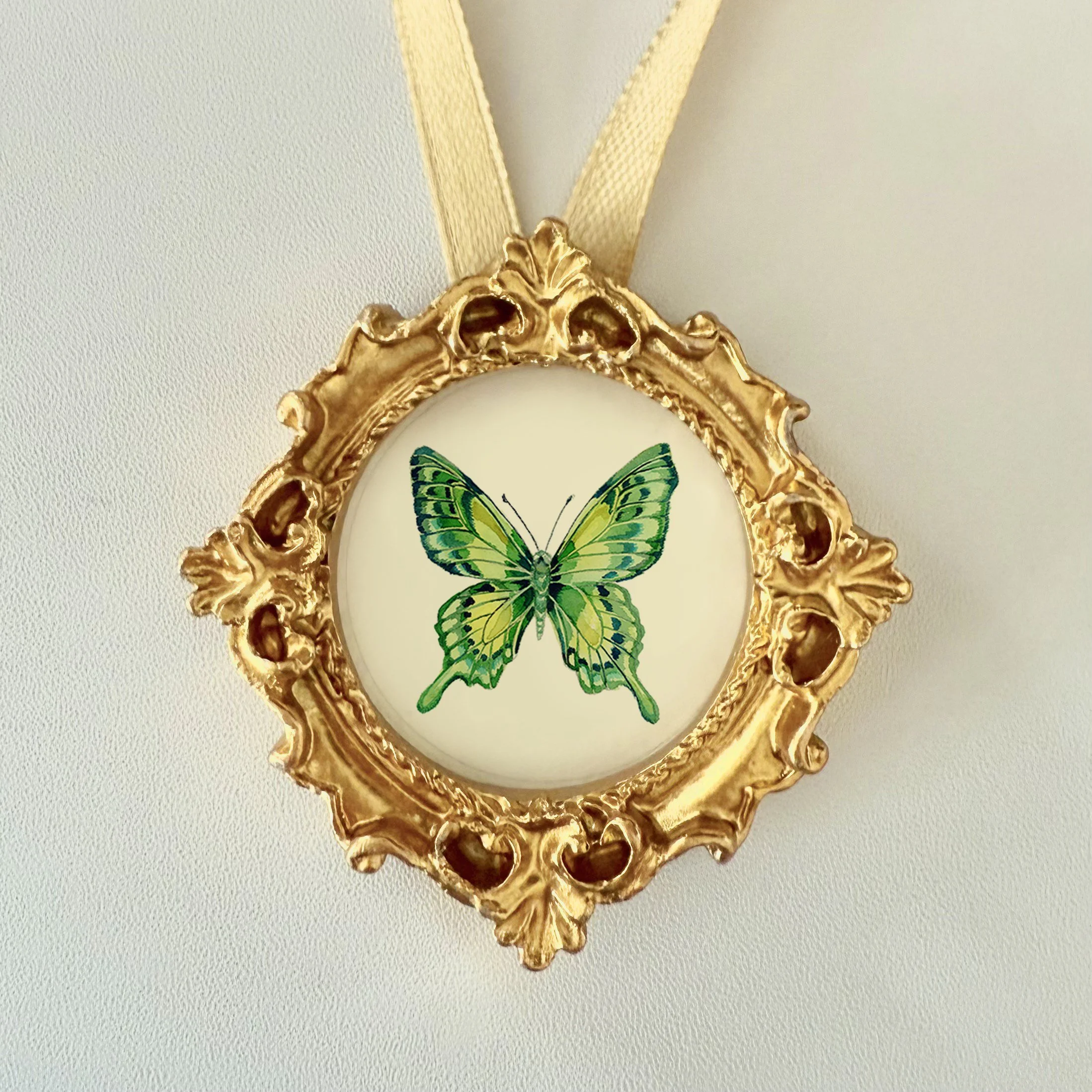 Emerald Swallowtail Ornament