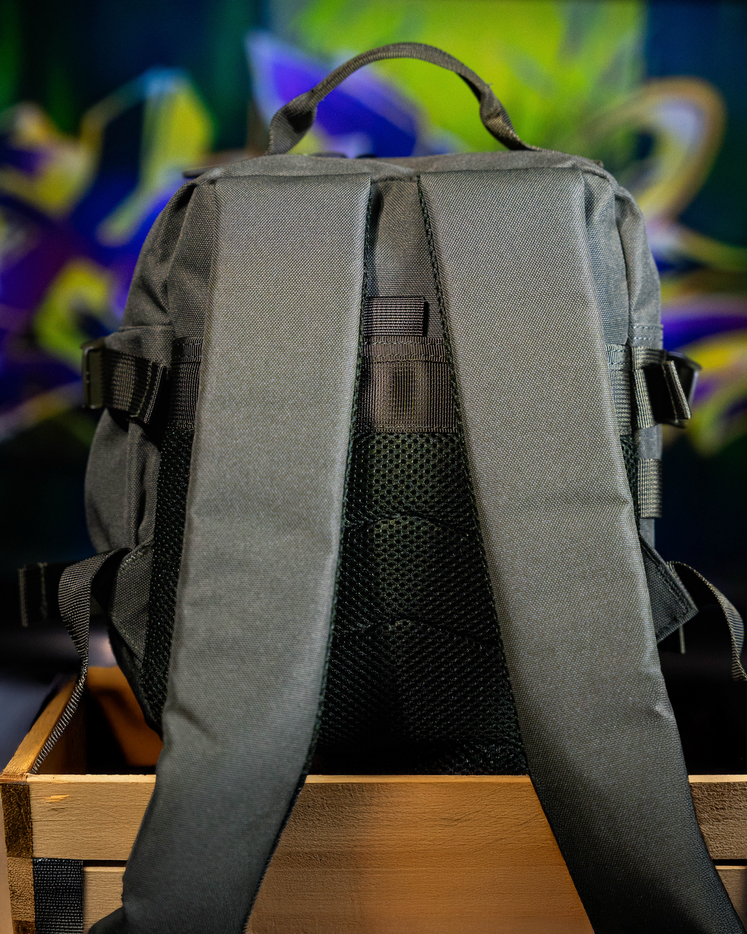 9L BACKPACK/ MINI- MILITARY GREEN  Ash.Fit.Official