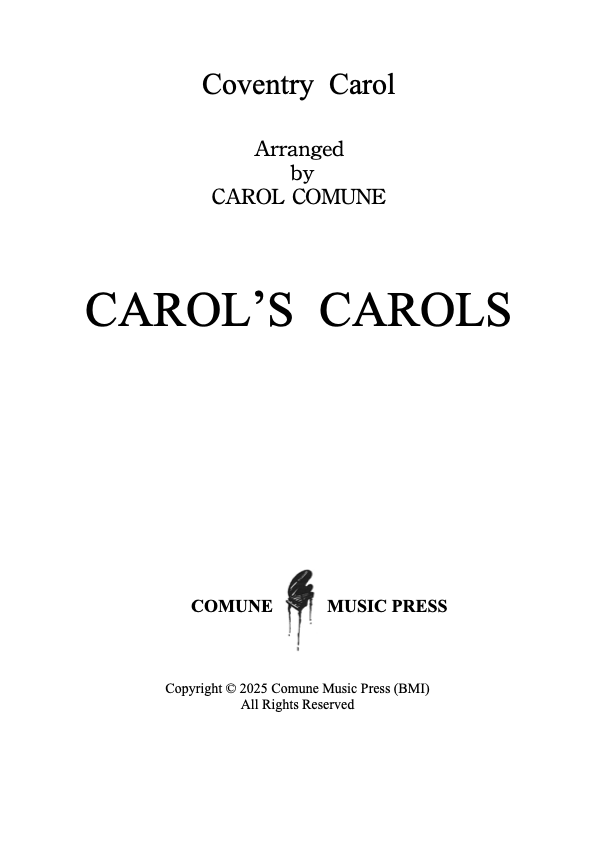 Carol's Carols - Coventry Carol -2nd page - 11.30.25.png