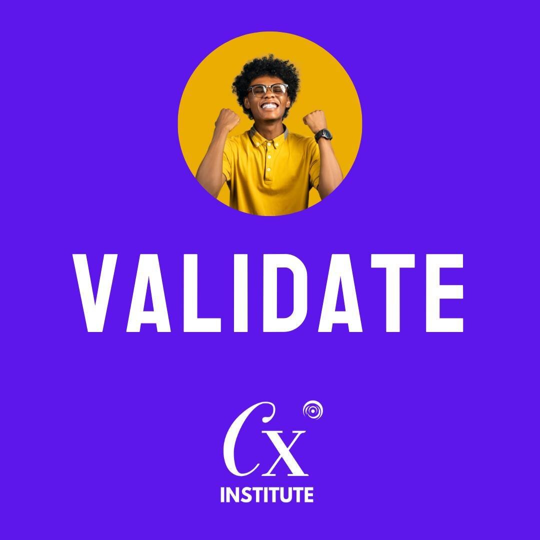 How do you know you have a great idea? VALIDATE it. Test a prototype of your product or service. Get your first sales. Learn from your customers how to improve. Iterate, then scale! Lean CX takes you step-by-step how to design, validate and scale you