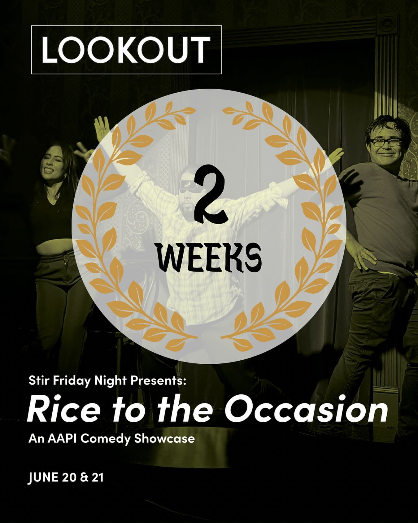 🗓️ THE COUNTDOWN IS ON! 🗓️

🎟️ Ticket link in Bio! 🎟️

SFN proudly presents RICE TO THE OCCASION: An AAPI Comedy Showcase!

We&rsquo;re honored to be part of Steppenwolf&rsquo;s LookOut series this summer that presents the work of artists and com