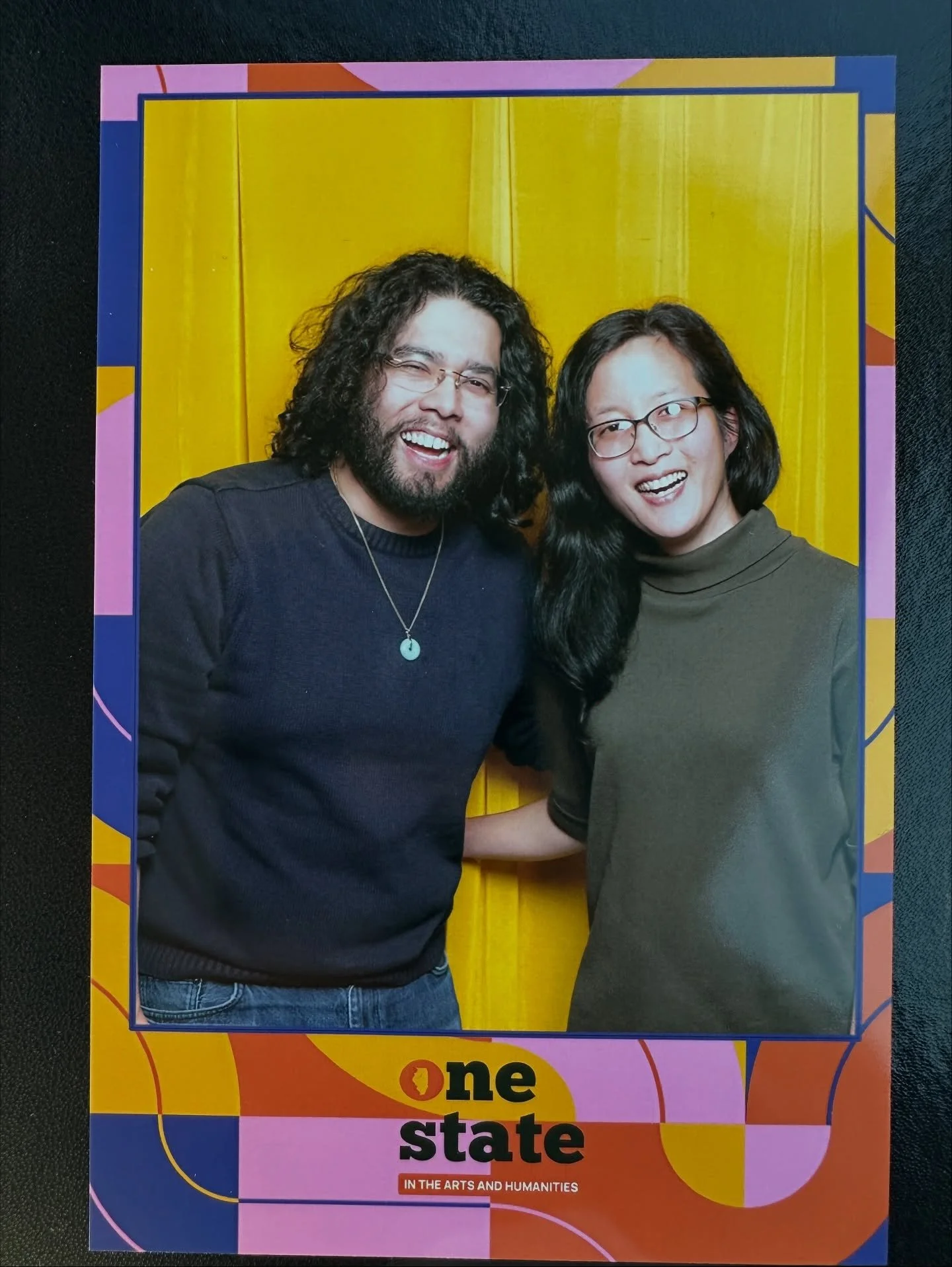 Outside of posing at step and repeats, SFN members Jonathan and Esther drove down to Urbana-Champagne for the One State in the Arts and Humanities Conference hosted by @illinoisartscouncil @ilhumanities. They learned so much about the non profit spac