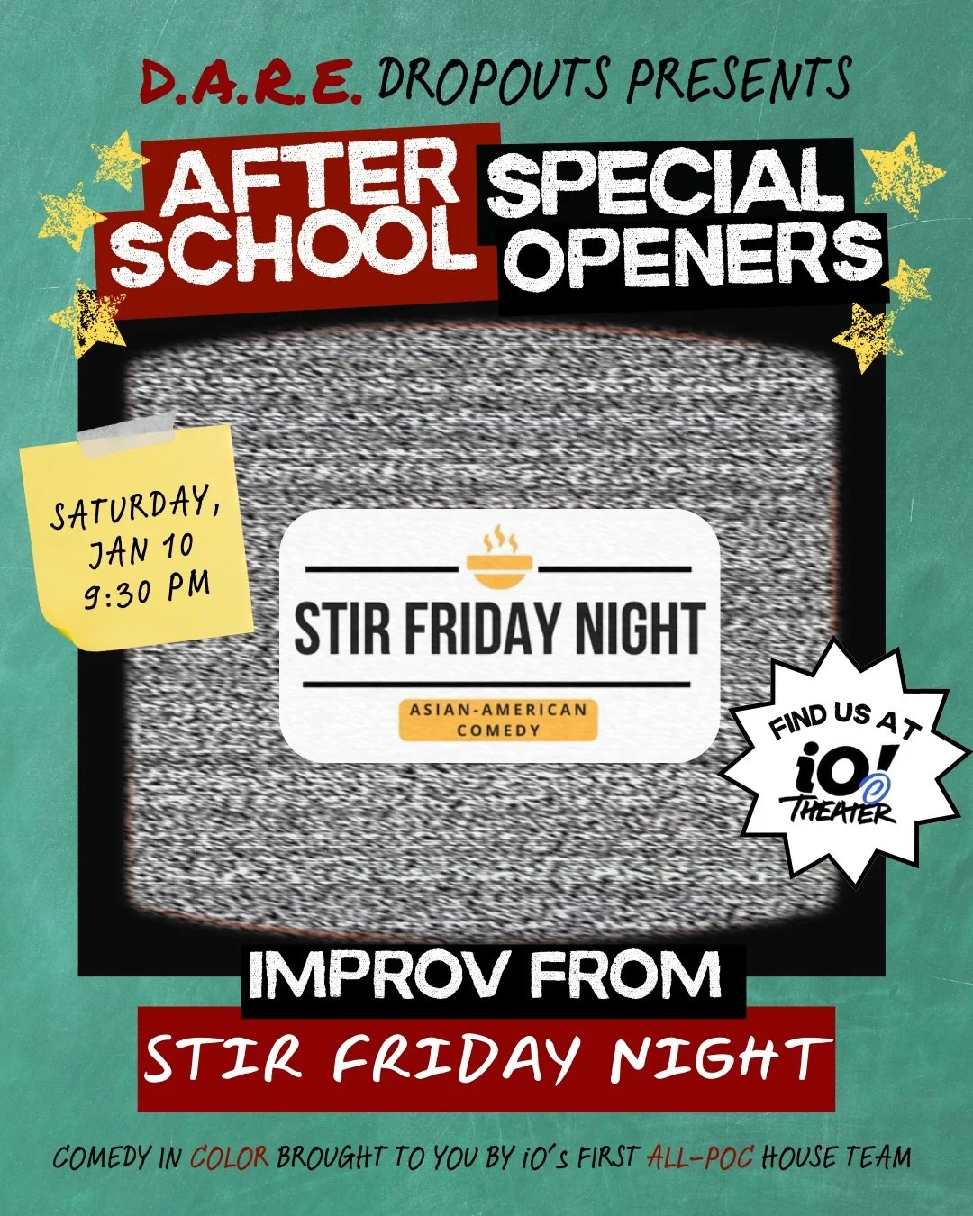 SFN Opens for D.A.R.E Dropouts