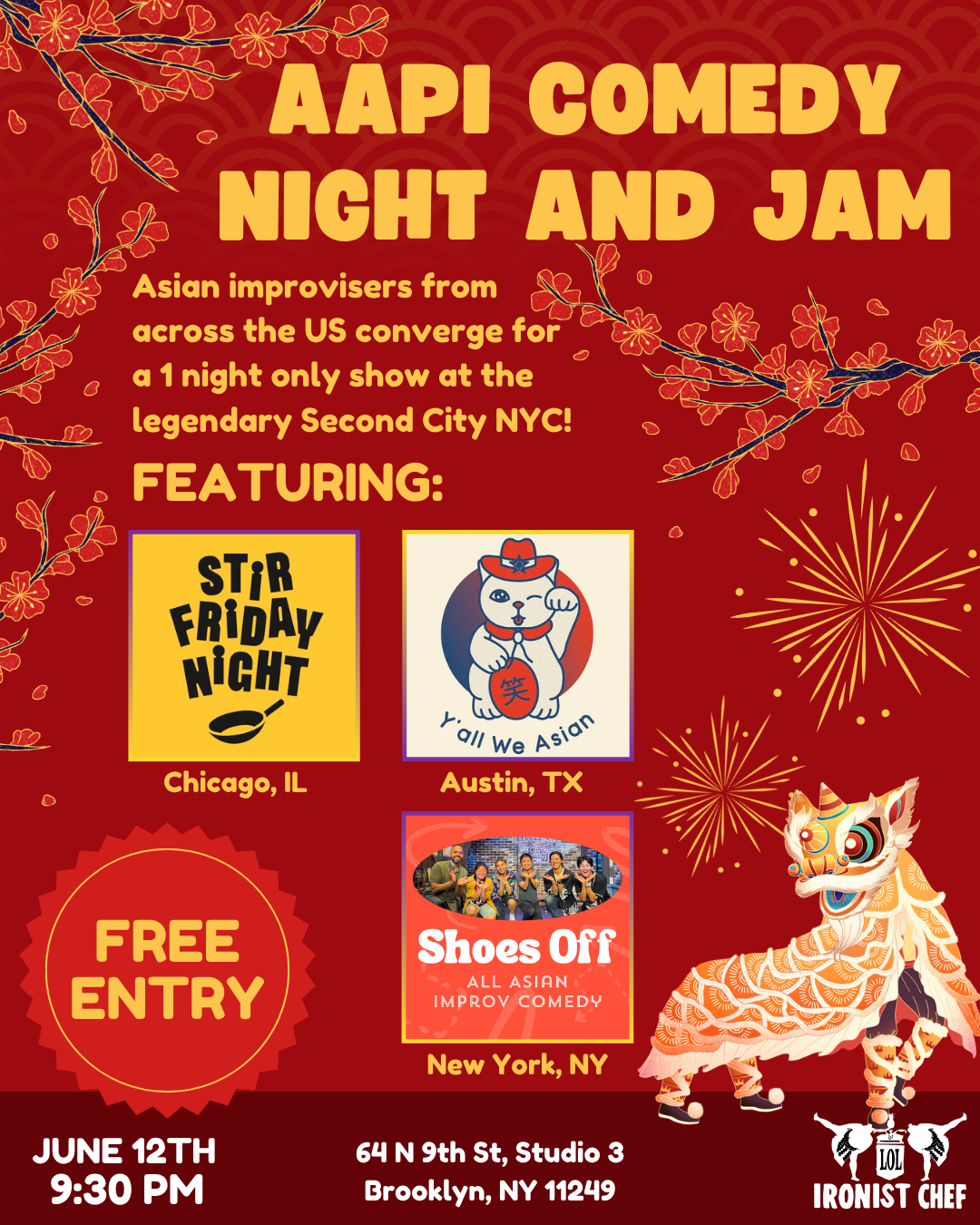 AAPI Comedy Night and Jam