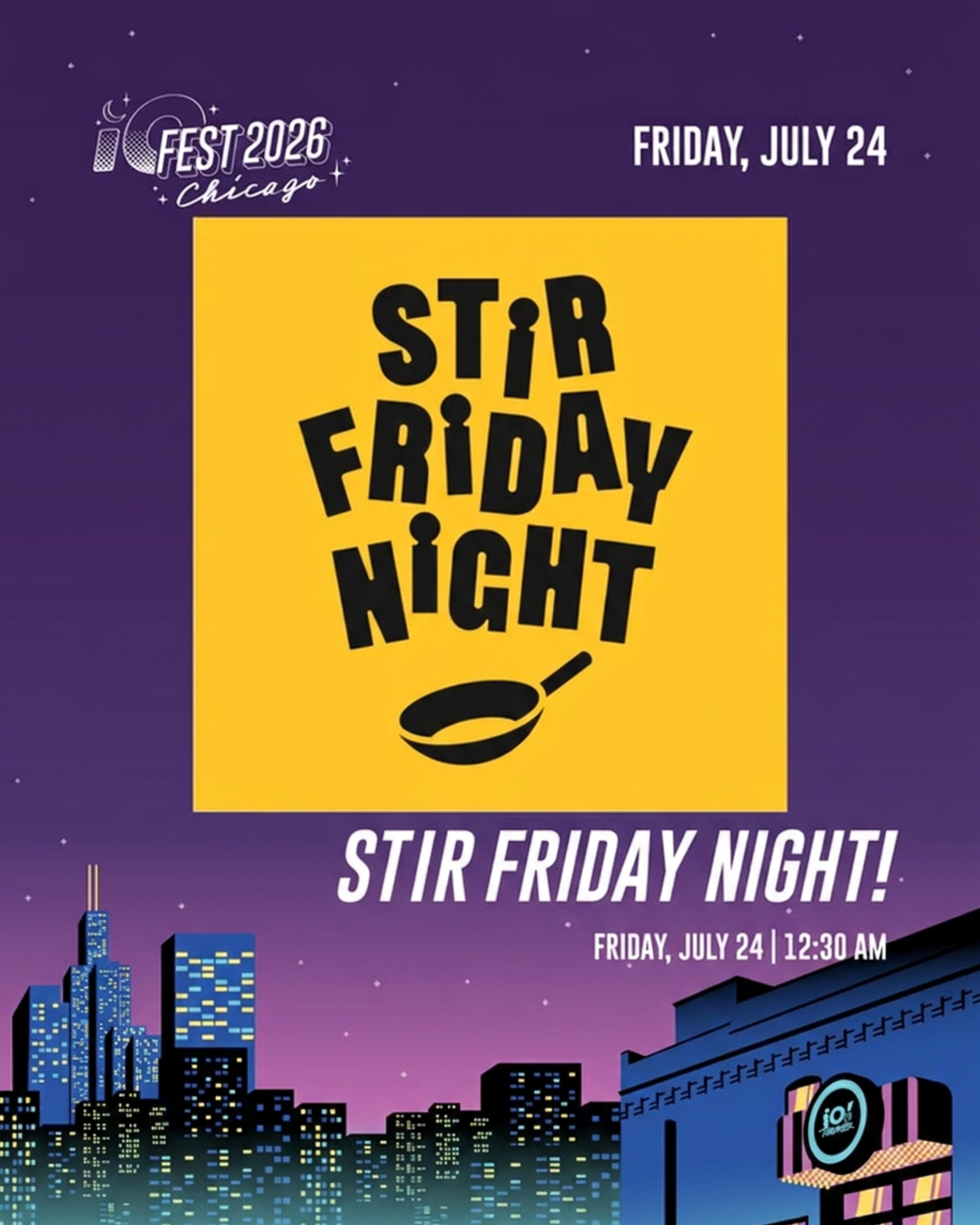 Stir Friday Night @ iO Fest