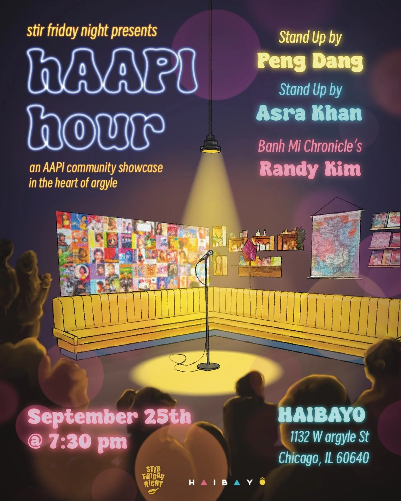 📣Announcing our tonight line up for our 9/25 show!📣

🎤 stand up by @asraofnazareth 
🎤 stand up by @pengdangcomedy 
🇻🇳 bahn mi chronicles @banhmi_chronicles 

with maybe another guest in store 
👀👀👀🥮🥮🥮

Ticket link in bio!