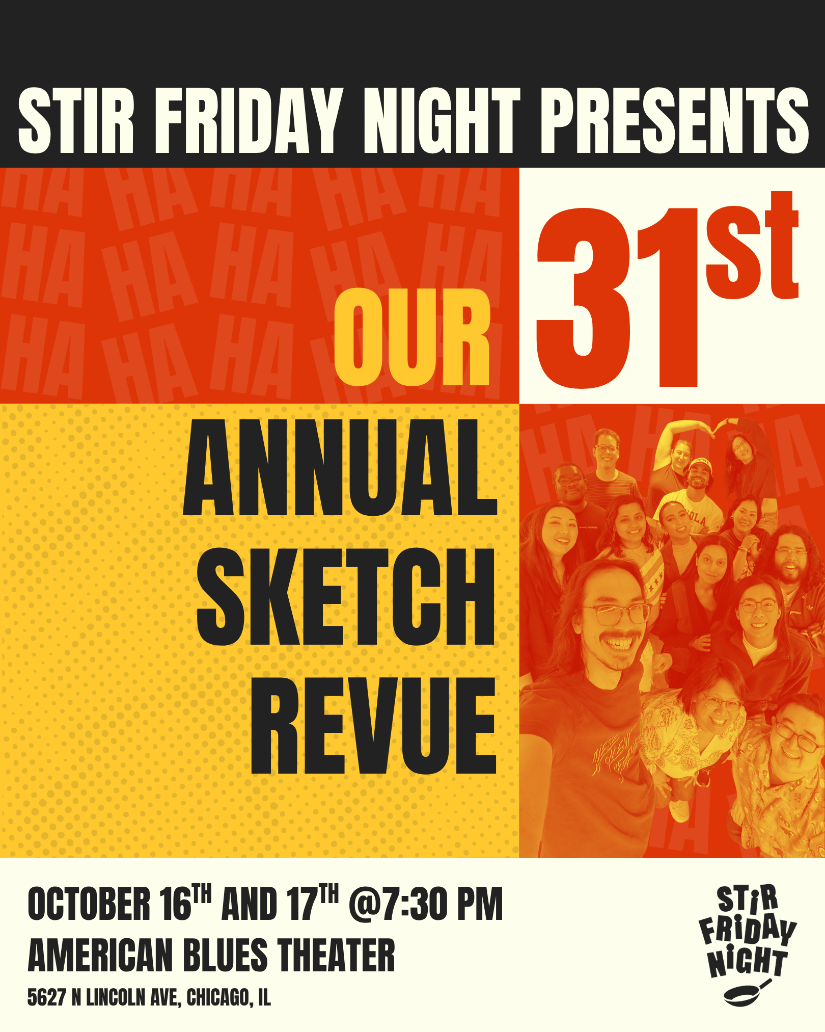 SFN Presents: Our 31st Annual Sketch Revue