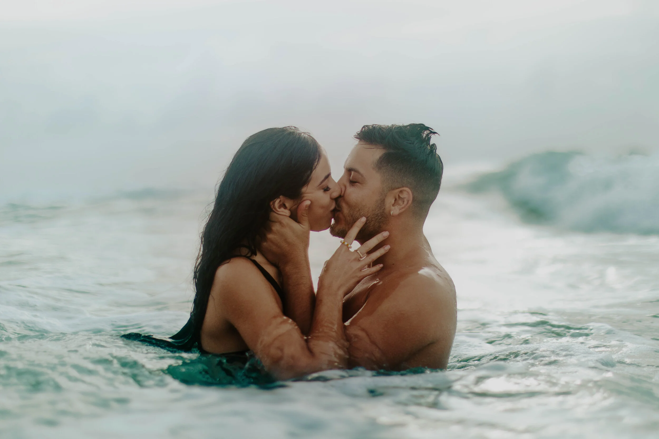 Beach Sunrise Couple Session In Boca Raton, Florida