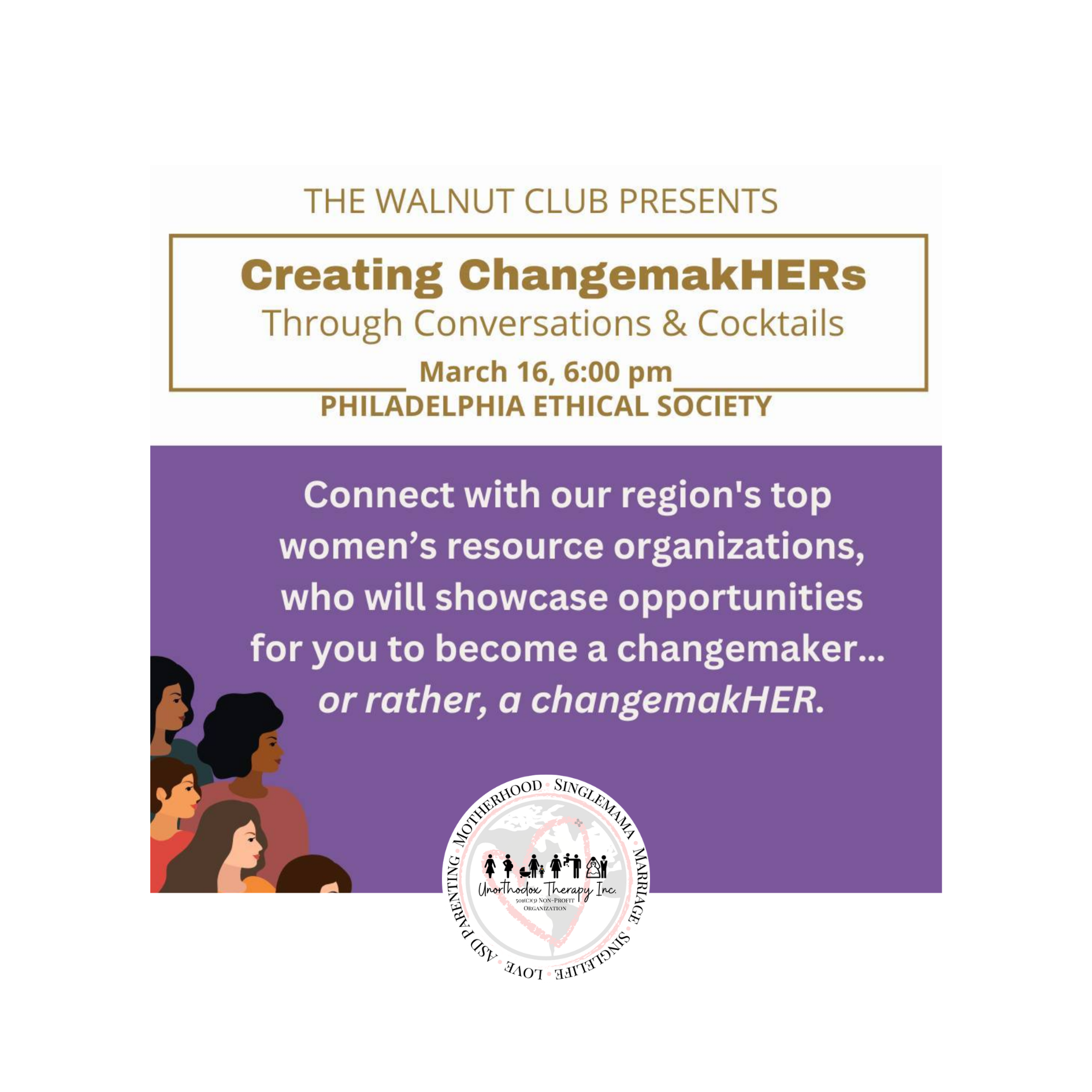 Unorthodox Therapy Inc. Shines at The Walnut Club's Event Celebrating Women Non-profits