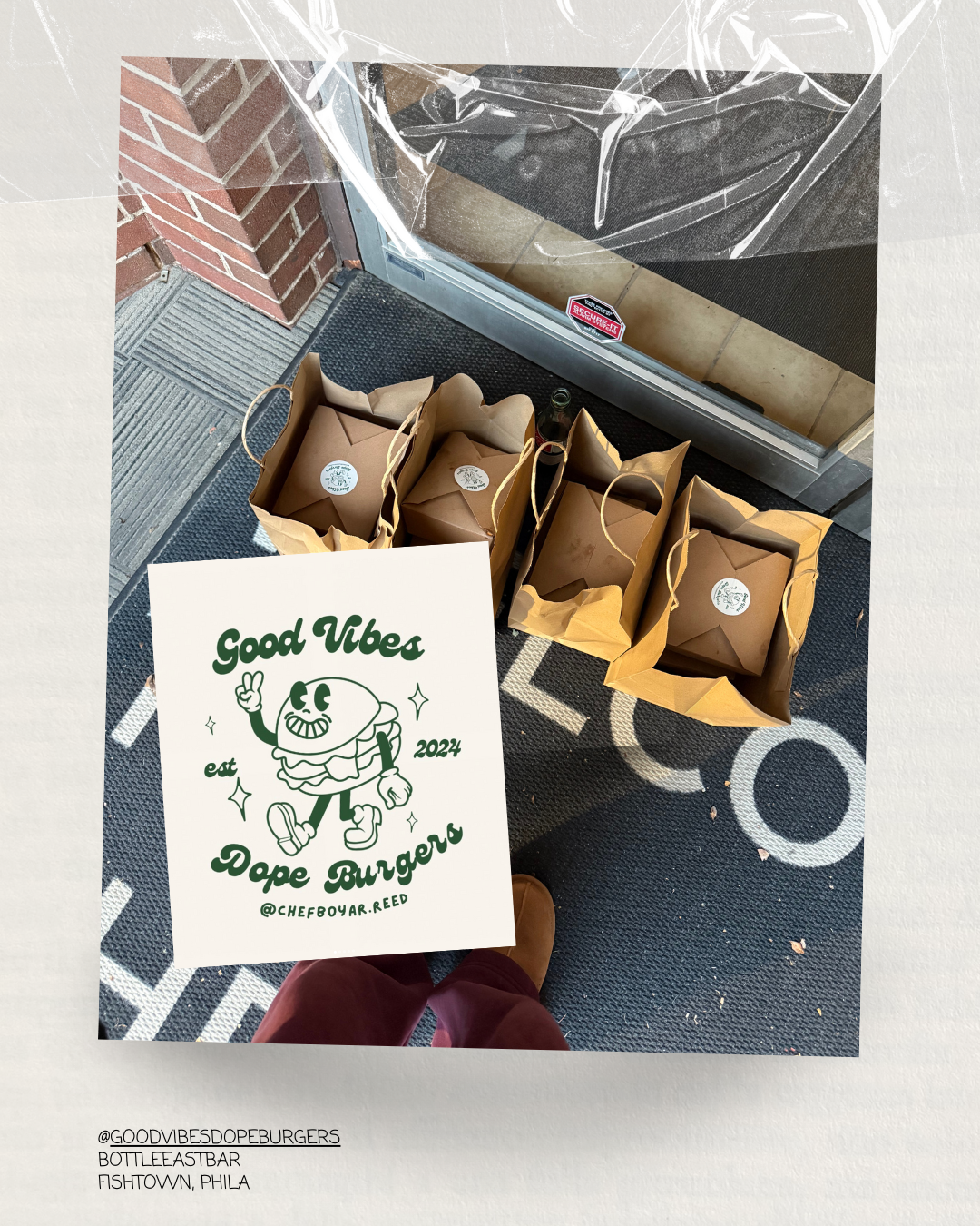 Unorthodox Therapy Partners with Women Owned Good Vibes Dope Burgers to Nourish Community and Mental Wellness in Fishtown