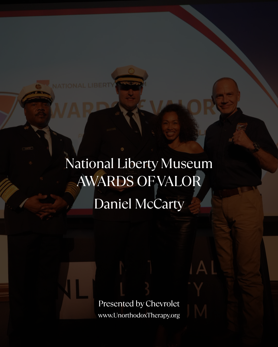 Unorthodox Therapy Honors Board Member and Public Safety Leader Awarded Heroes of Valor Recognition for Service to Philadelphia