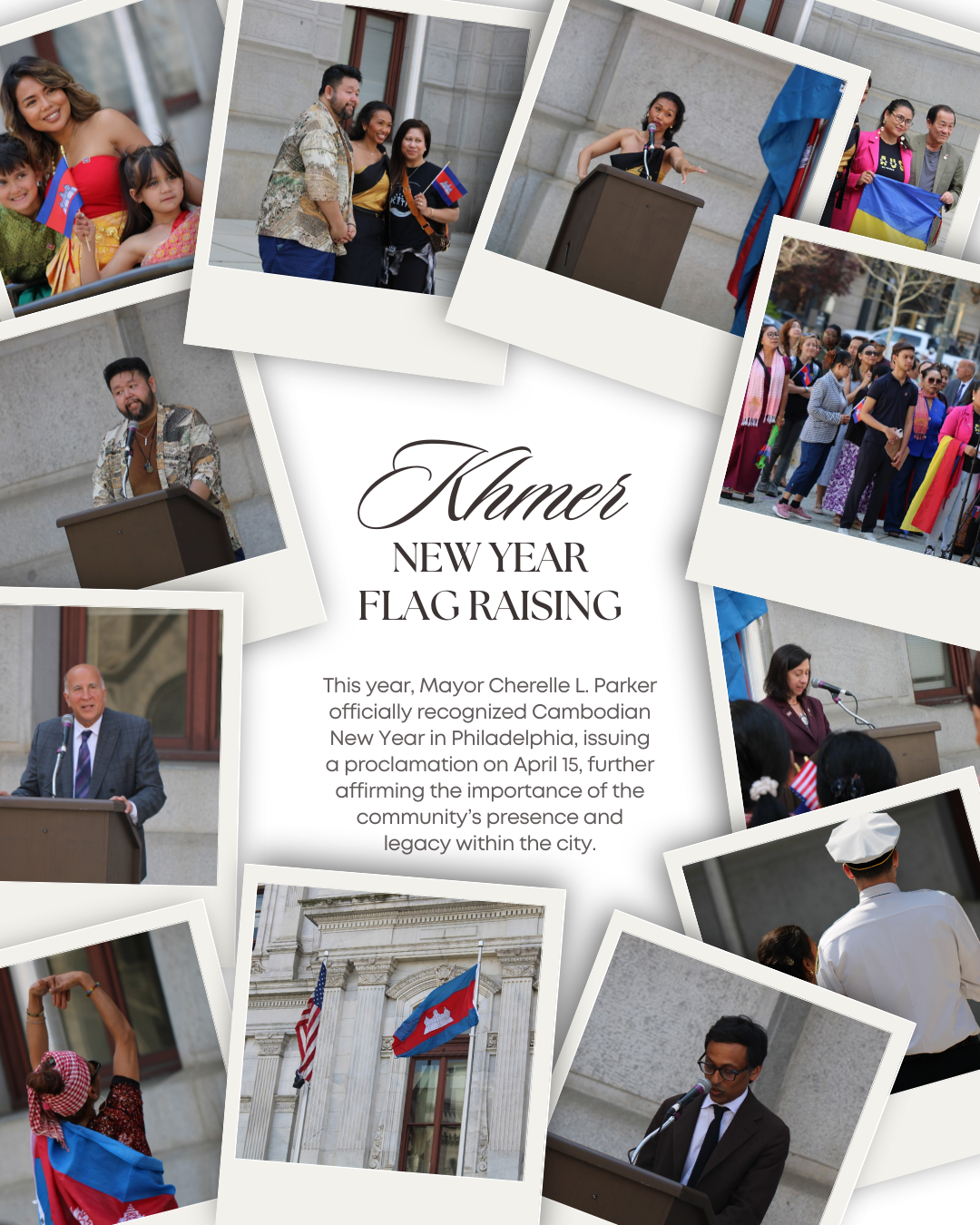 Unorthodox Therapy Founder Speaks at Cambodian Flag Raising, Honoring Culture, History, and Mental Health Healing in Philadelphia