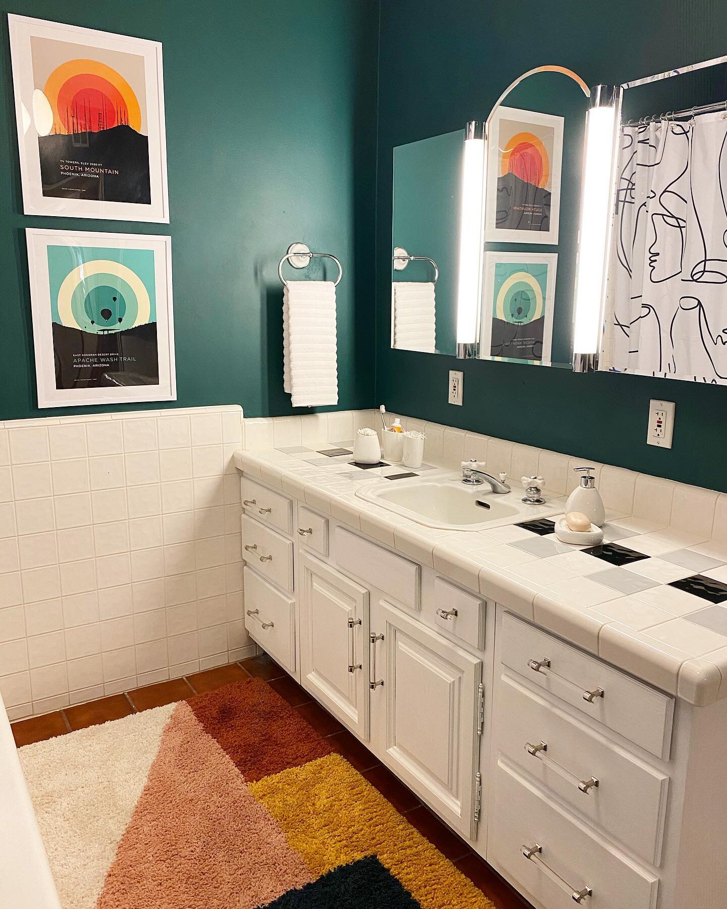 One of our favorite parts about always working on (but not limited to) historic homes is the unique characteristics in each and every one. We love adding TO these elements instead of getting rid of them altogether. In this bathroom transformation, we