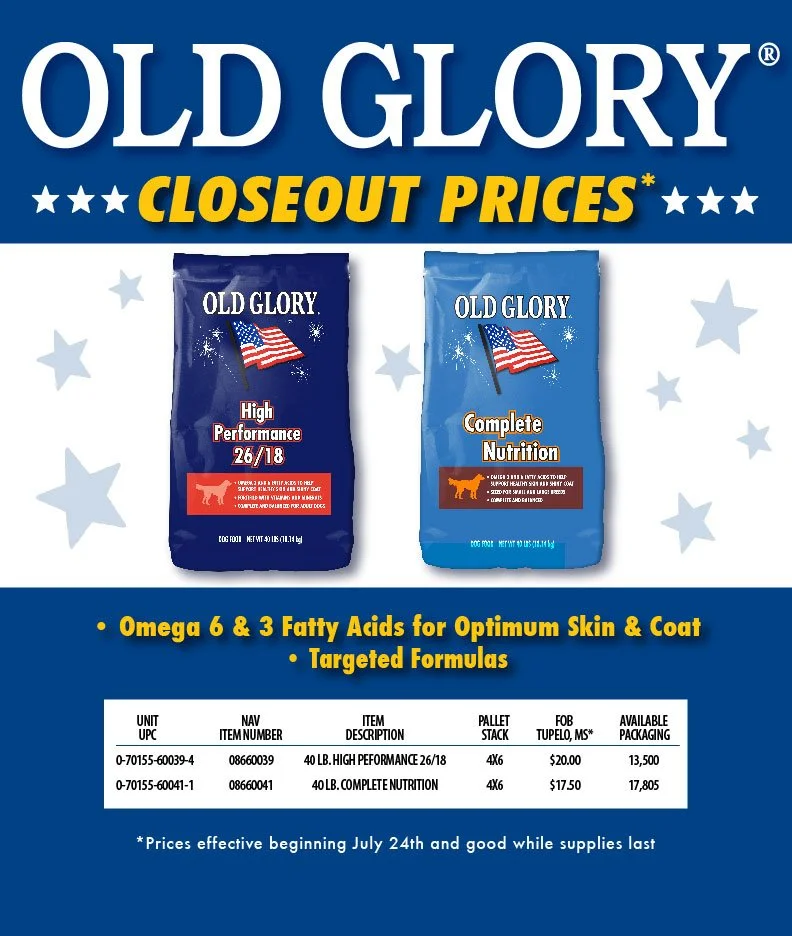 Old Glory Closeout — Sunshine Mills