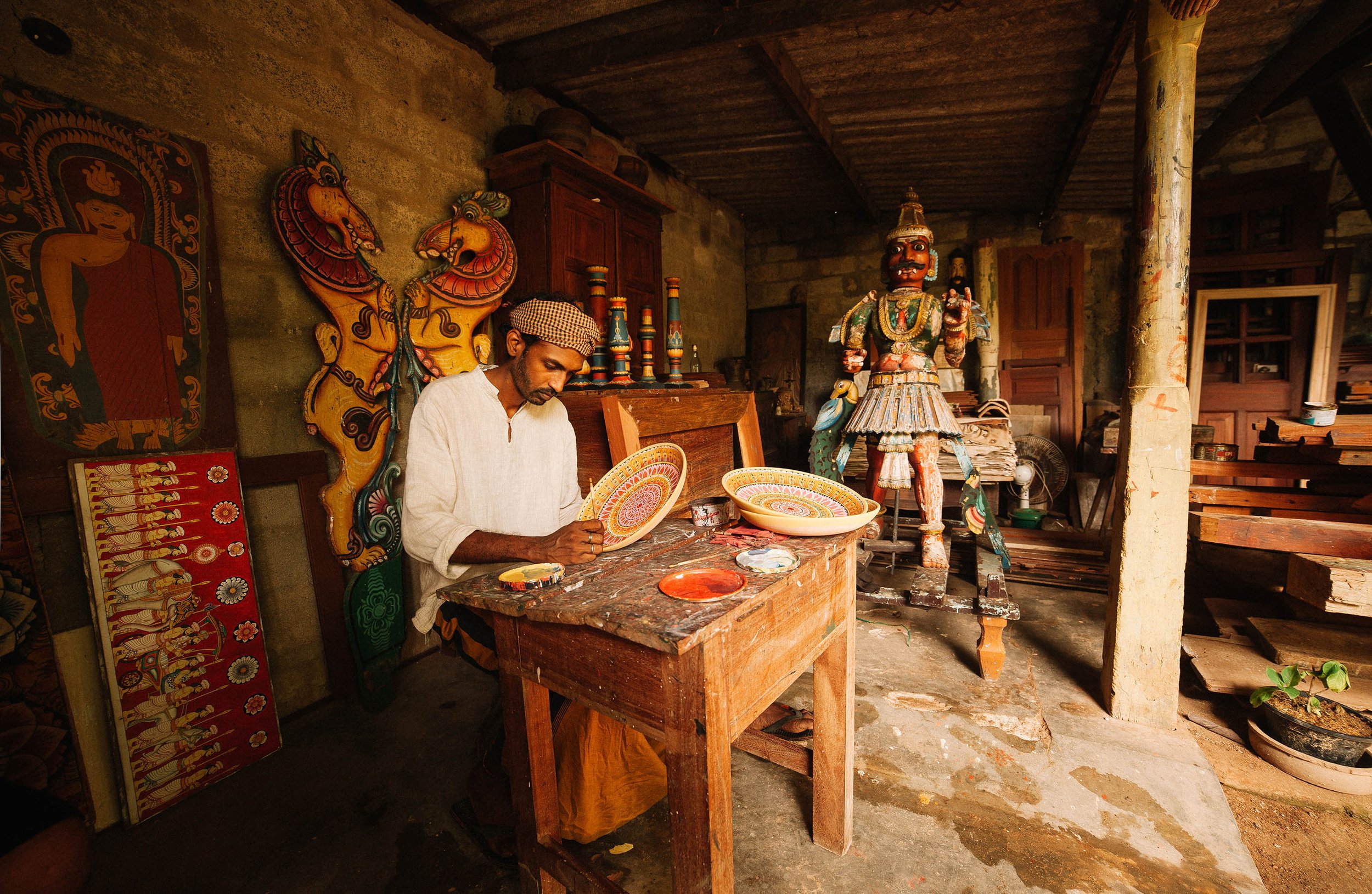 Artist Janaka de Silva