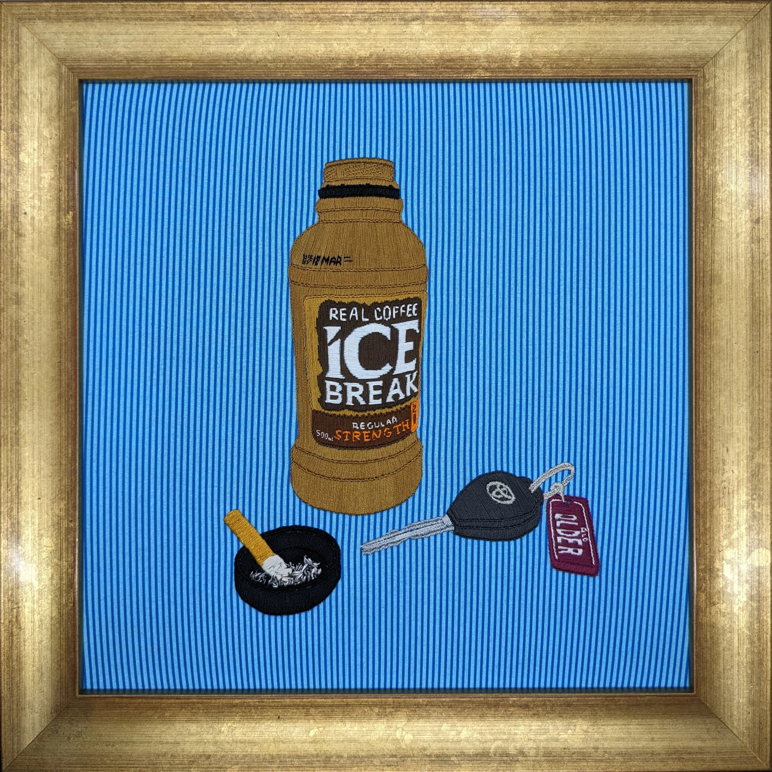 Business breakfast (on pinstripe) framed.jpg