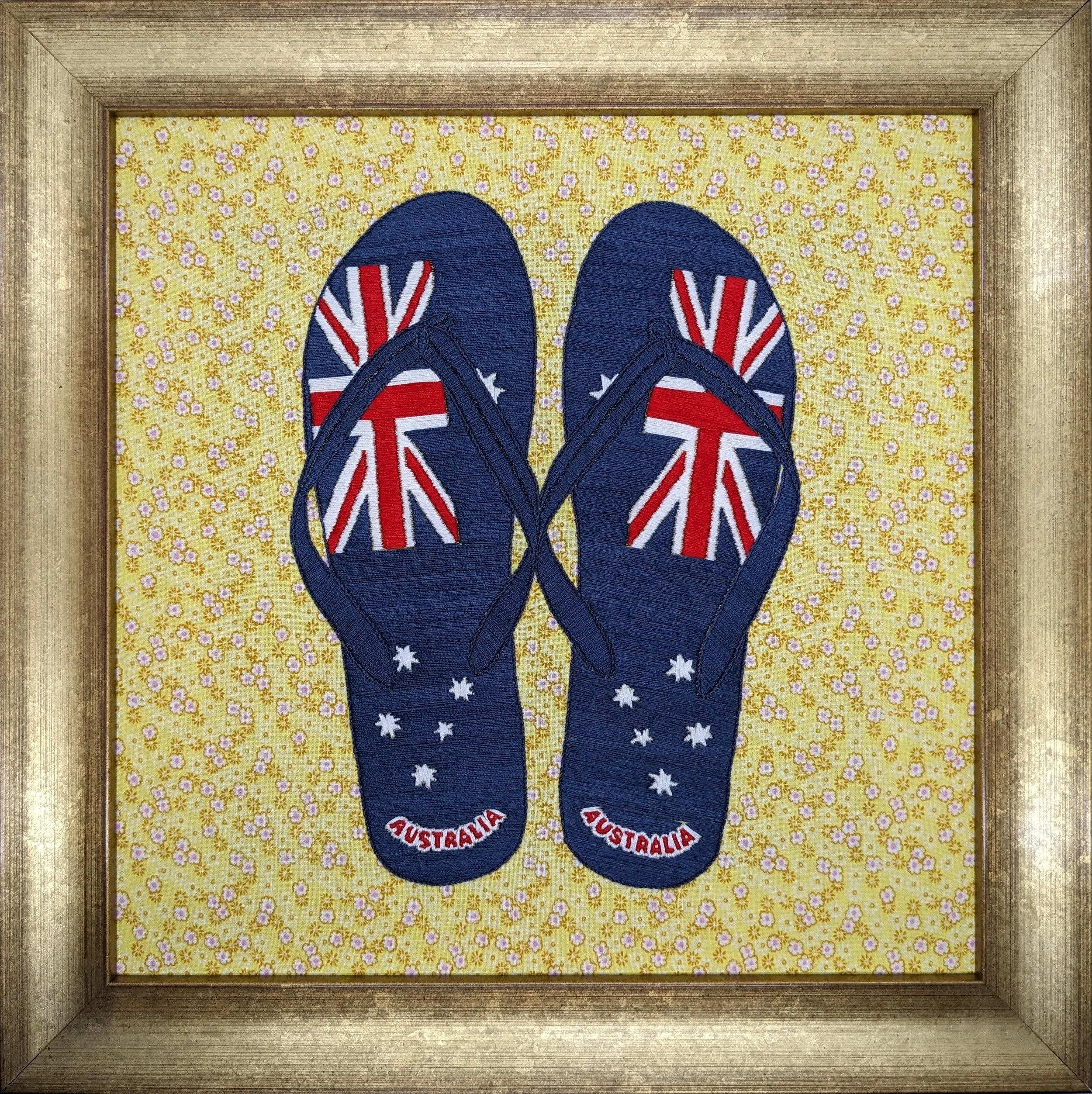 Dress Code (on floral) framed.jpg