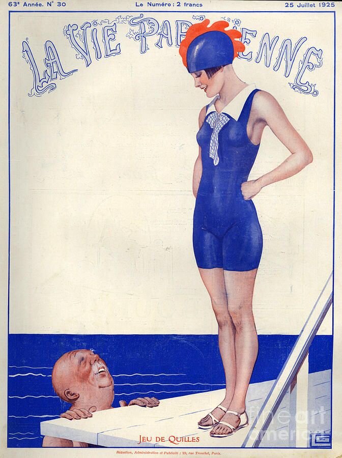 1920s France La Vie Parisienne Magazine by The Advertising Archives-4.jpg