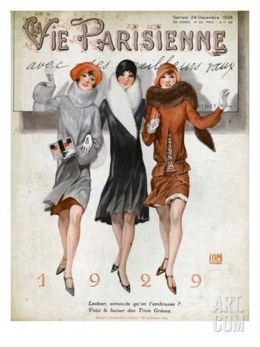 Giclee Print_ La Vie Parisienne, Magazine Cover, France, 1928 _ 24x18in.jpg
