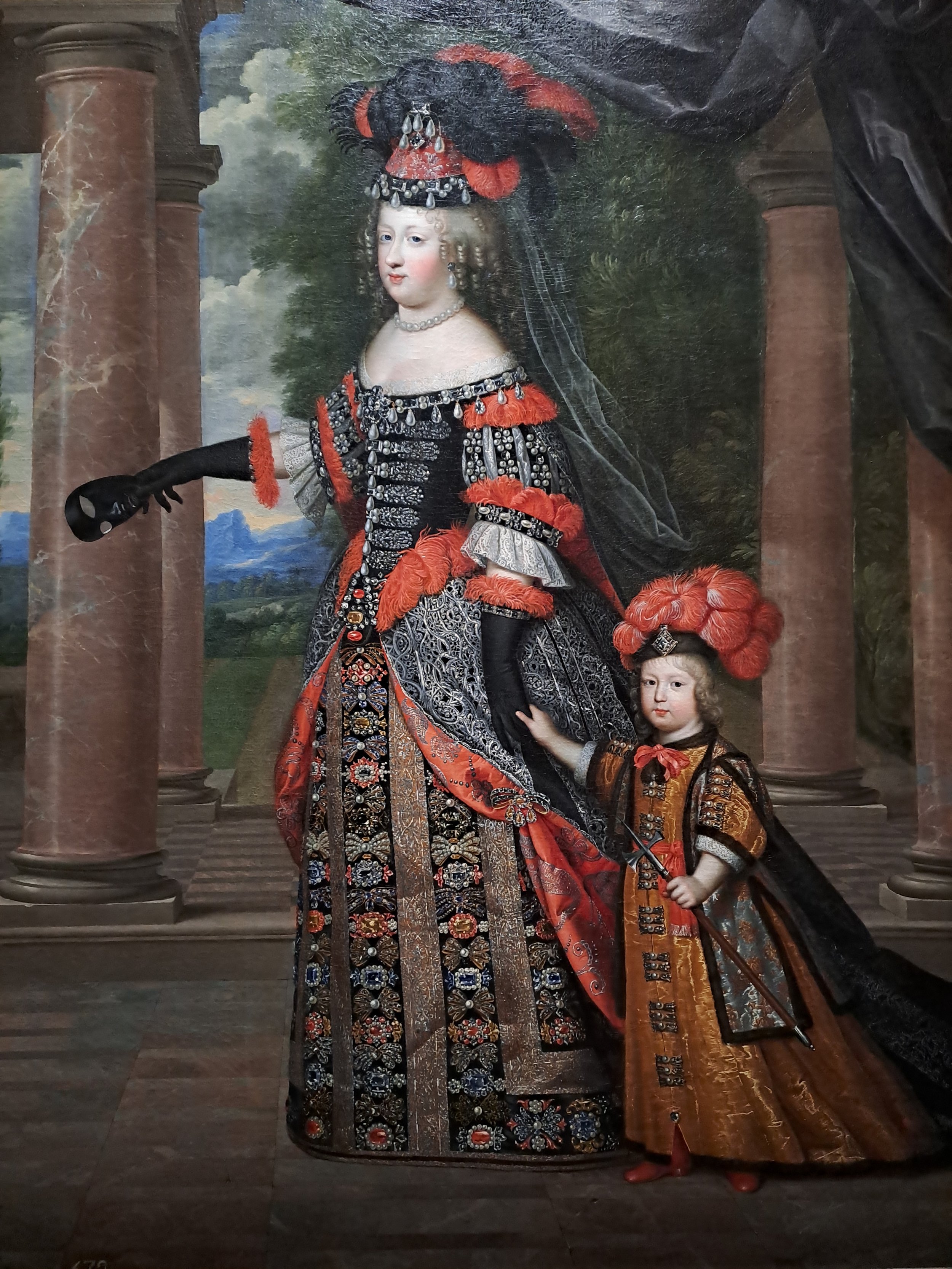 Beautiful Court Dress Worn by Royalty at Versailles in 18th century Paris.