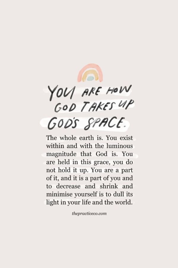 There is room for you here.