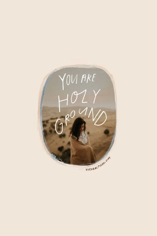It is safe to be you. Your life is holy