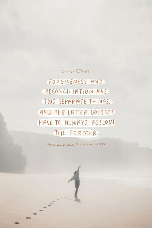 Are you a victim of toxic forgiveness?