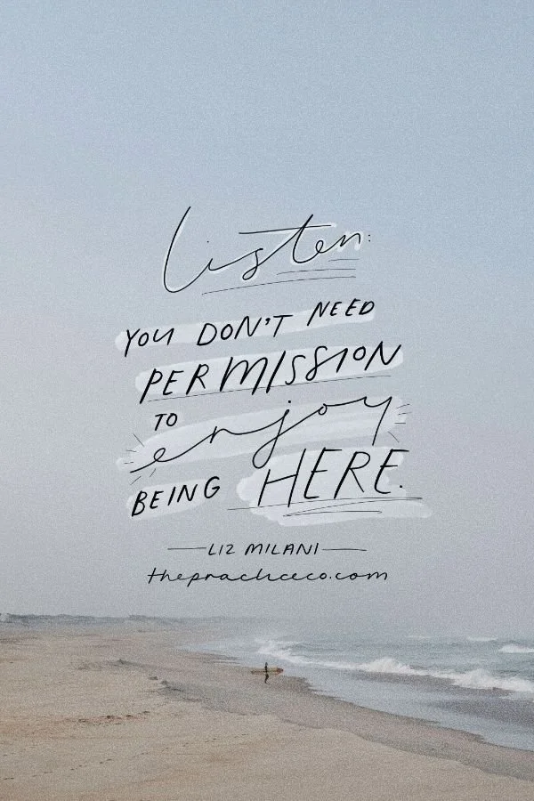 Can you allow your life to be unfinished?