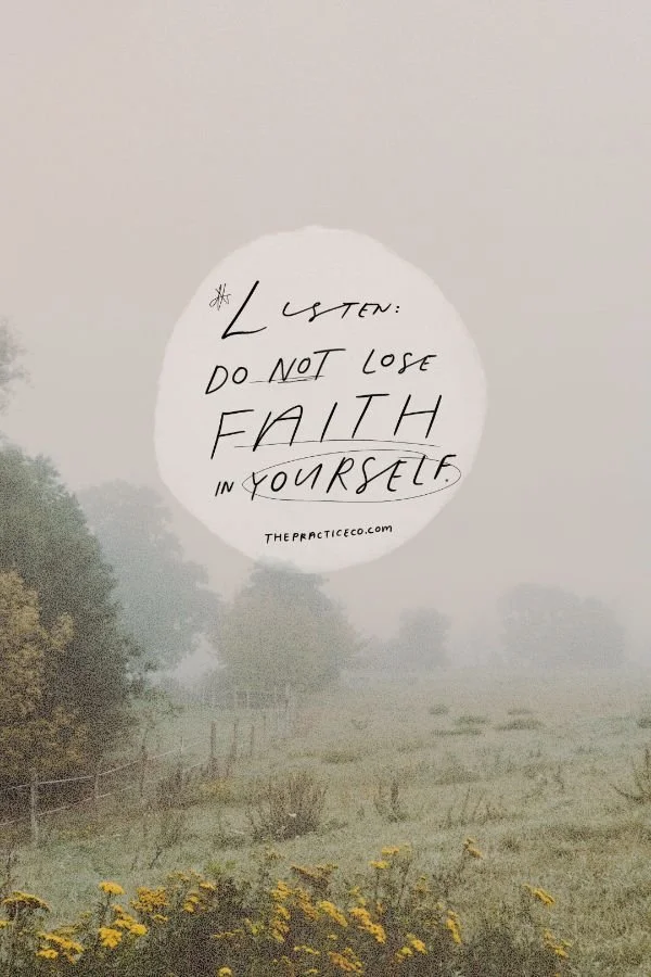 Are you a person of faith?