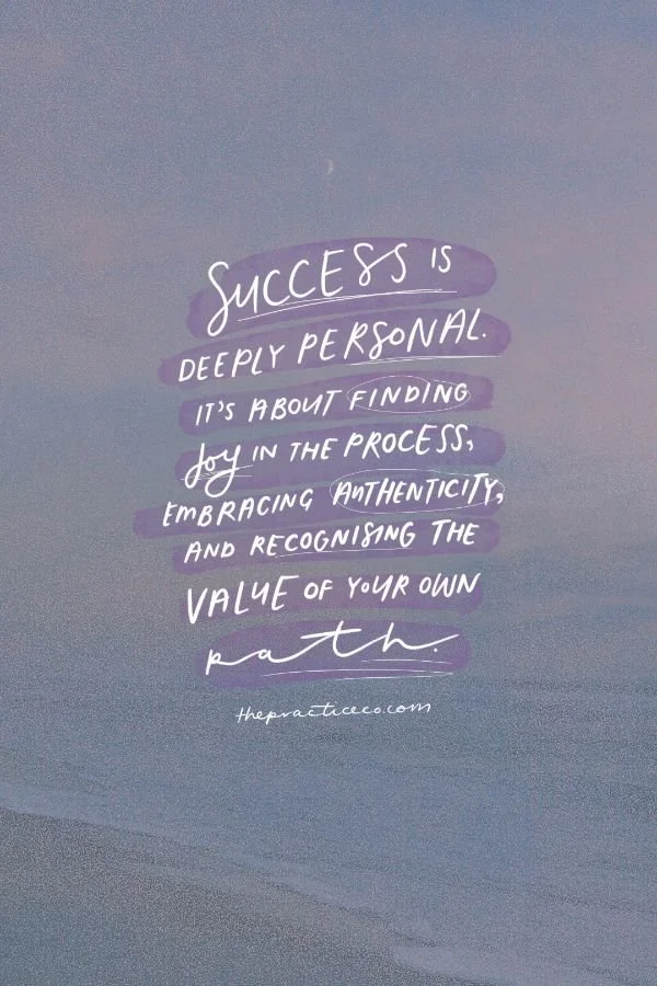 Do you look back and celebrate?