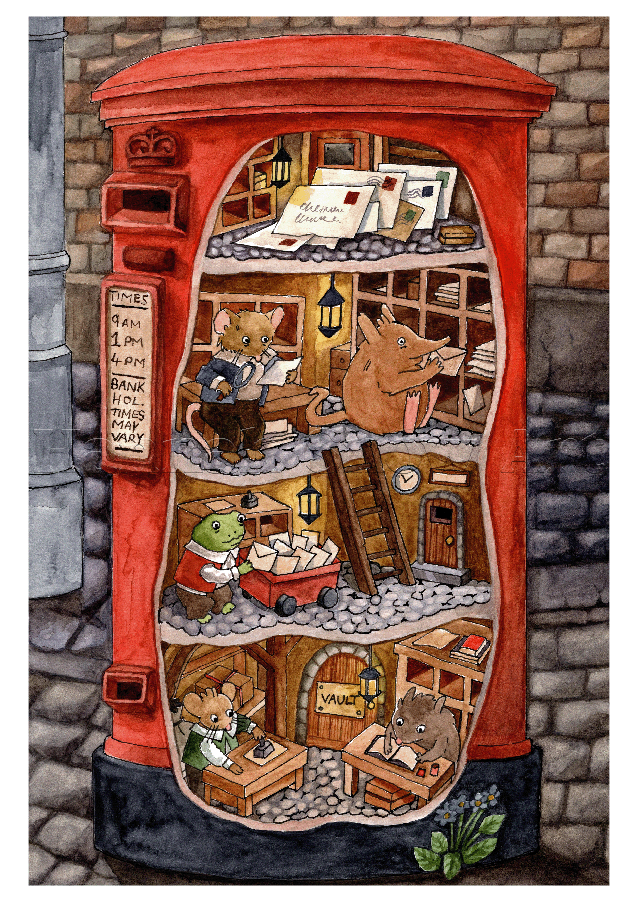 The Secret Postbox - Limited Edition Print