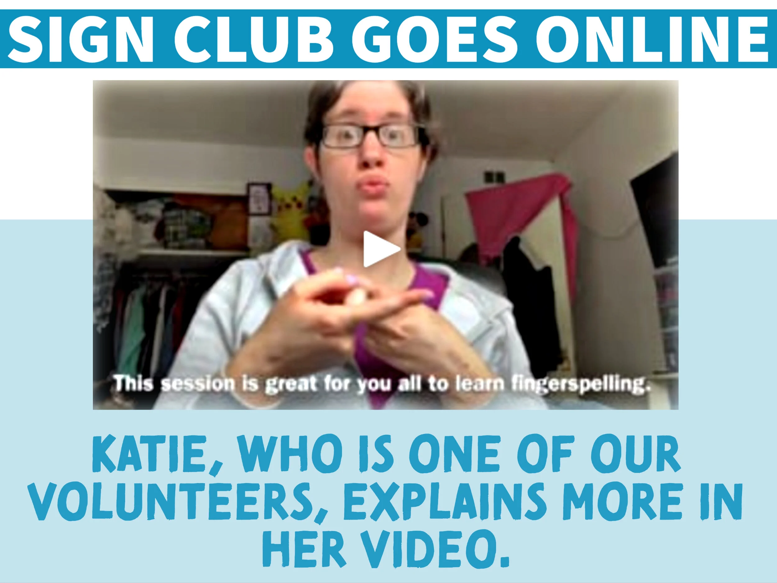 Sign Club meets ONLINE