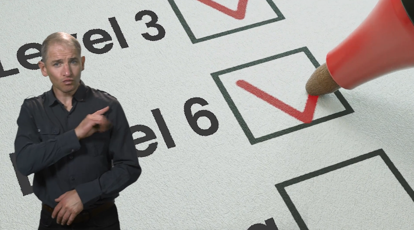 Have you passed your Level 6 BSL?