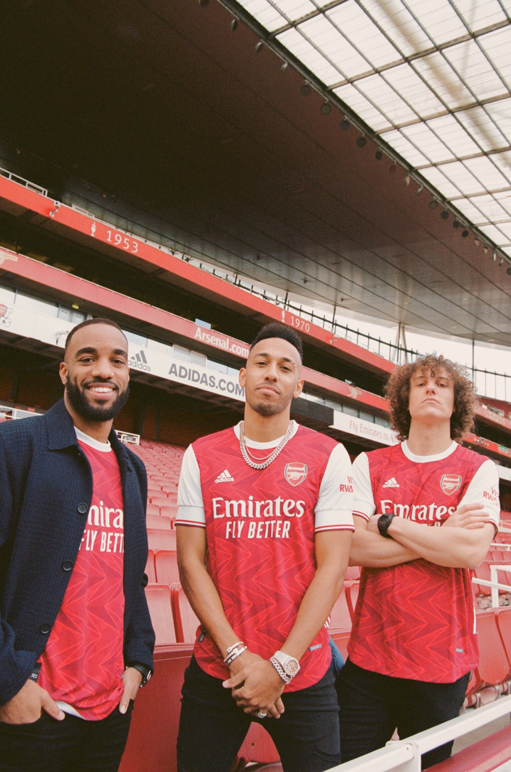 Behind the scenes for Arsenal 2020/21 Home Jersey. 