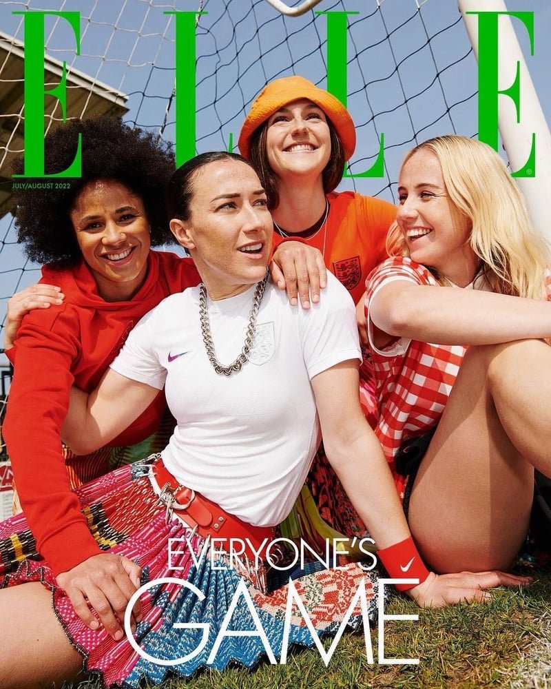  Nike x Elle Magazine July/August 2022.