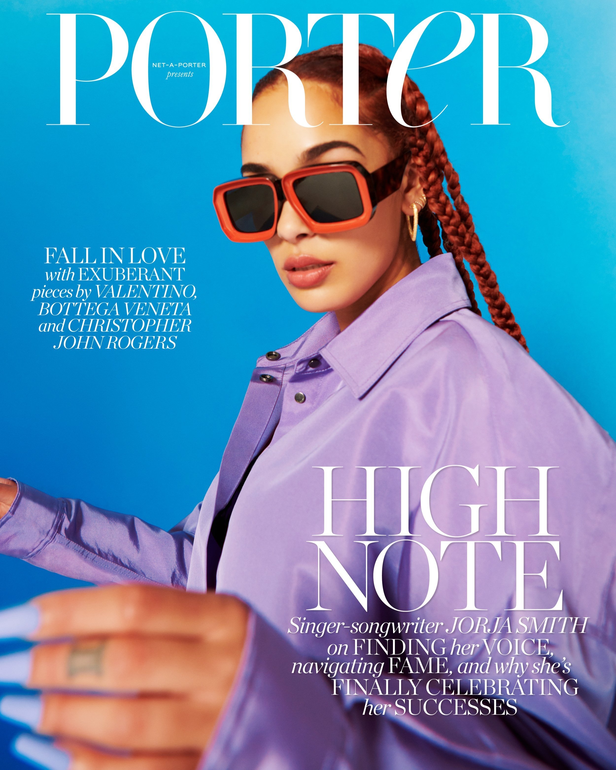 Jorja Smith for Net-a-Porter Magazine 2021.