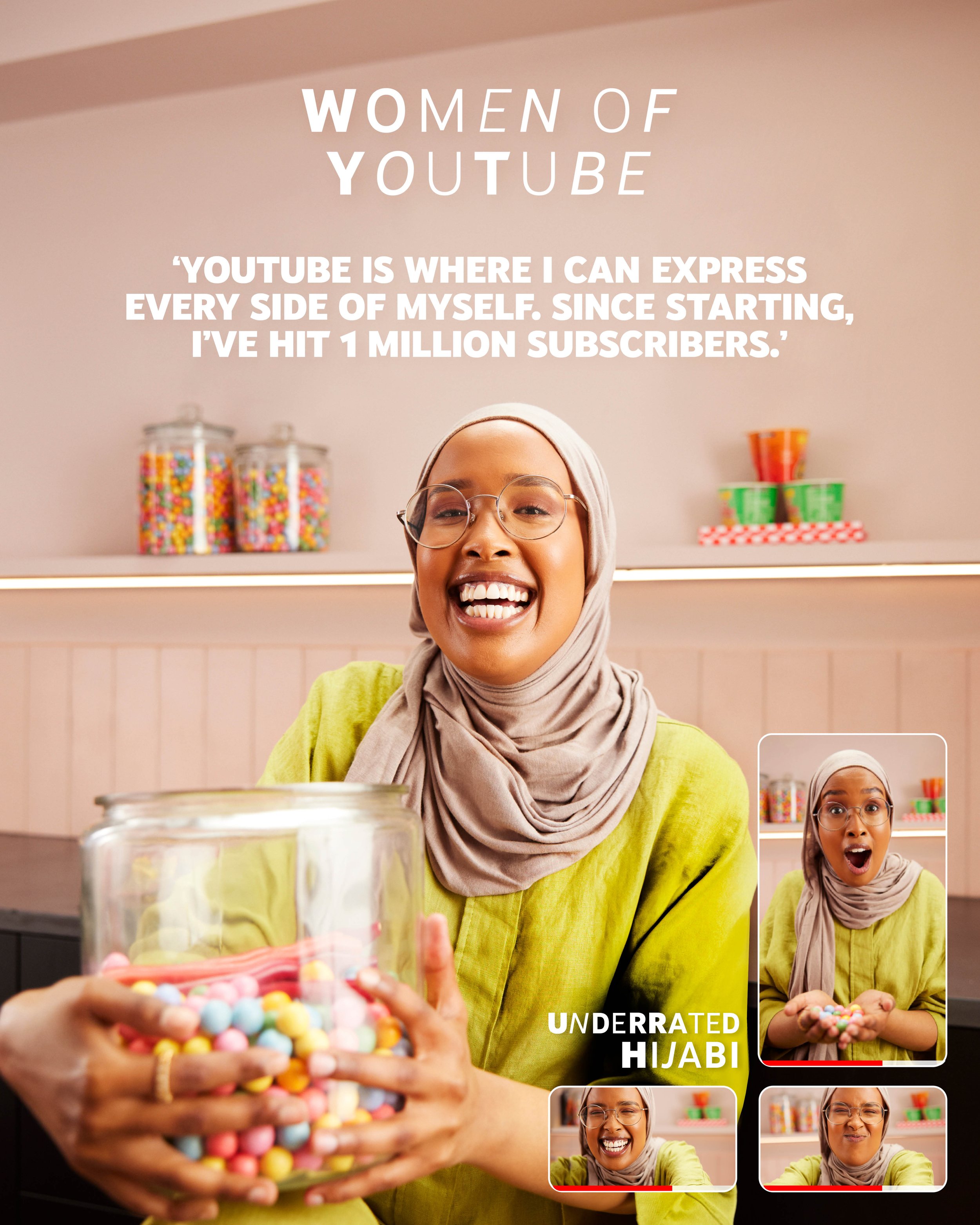 Underrated Hijabi, Women of Youtube for Youtube.