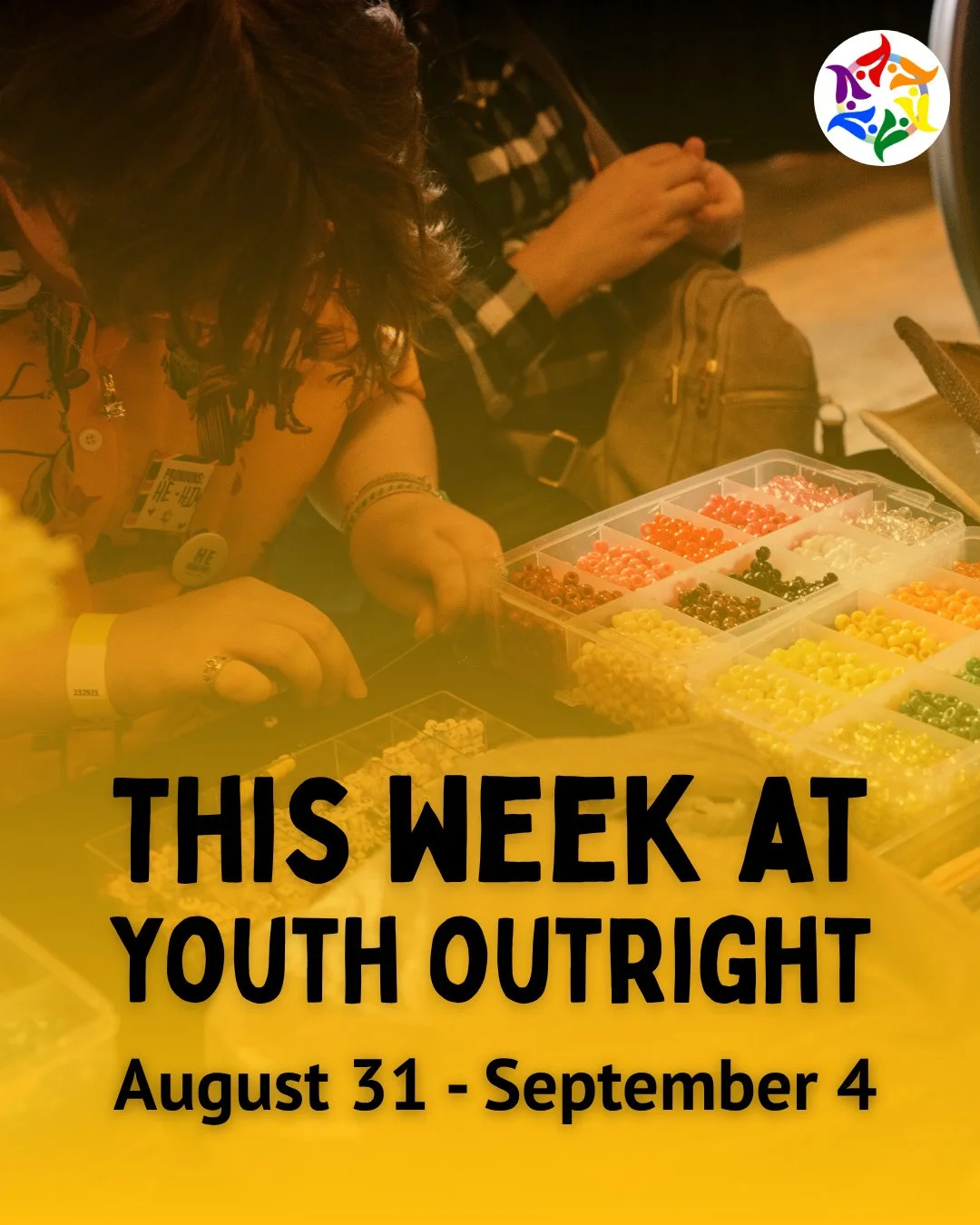 ✨️ THIS WEEK AT YOUTH OUTRIGHT 💋⁠
⁠
📆 Monday, August 31st⁠
🗣️ Drop-In ⁠
⏰️ 3 - 6 PM⁠
📍 Our Youth Center in Montford⁠
⁠
〰️〰️〰️⁠
⁠
📆 Tuesday, September 1st⁠
🗣️ BIPOC Constellations 🌠⁠
⏰️ 4 - 7 PM⁠
📍 Our Youth Center in Montford⁠
✉️ RSVP at give