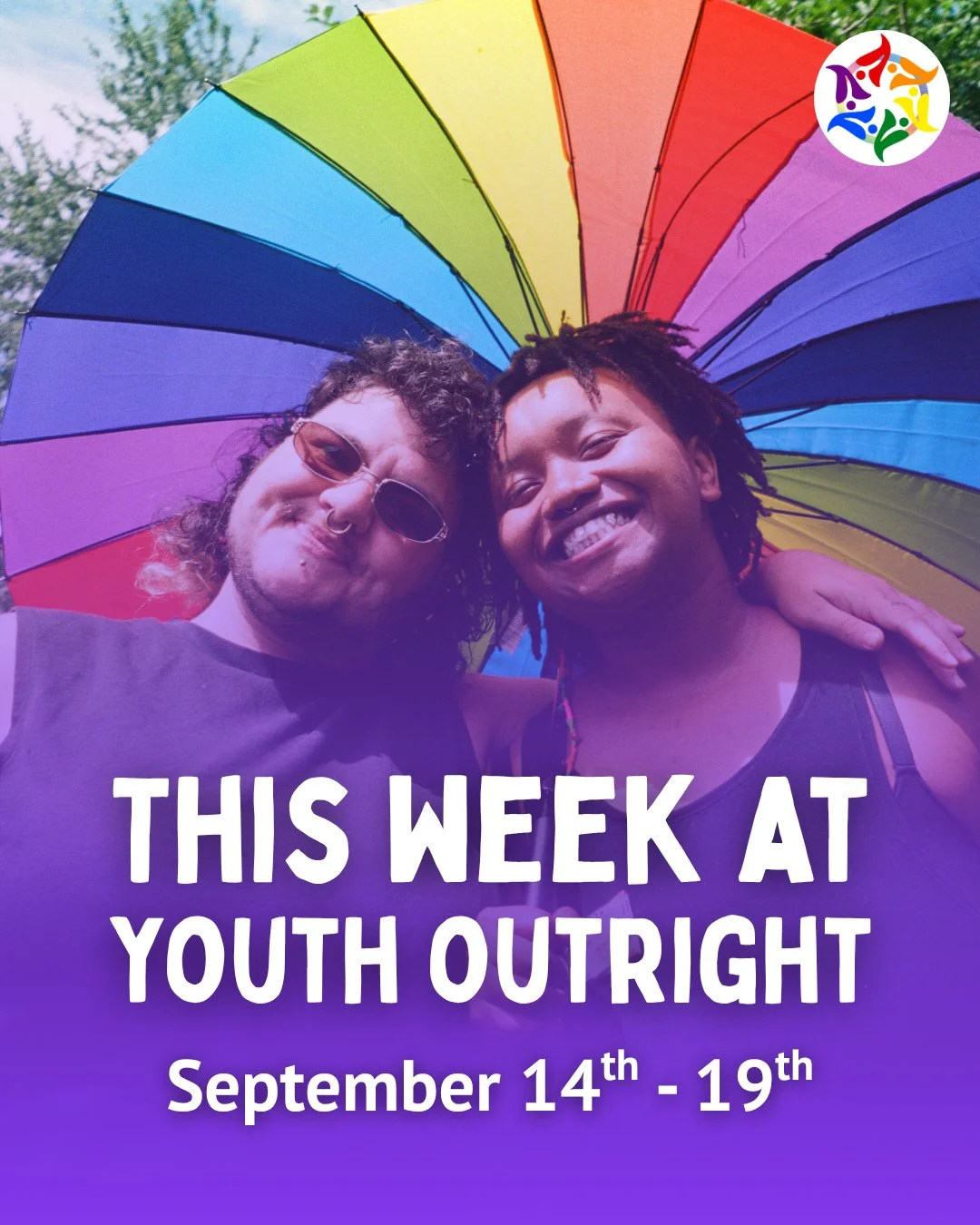 ✨️ THIS WEEK AT YOUTH OUTRIGHT 💋⁠
⁠
📆 Monday, September 14th⁠
🗣️ Drop-In⁠
⏰️ 3 - 6 PM⁠
📍 Our Youth Center in Montford⁠
⁠
〰️〰️〰️⁠
⁠
📆 Wednesday, September 16th⁠
🗣️ Pod Mapping⁠
⏰️ 3 - 6 PM⁠
📍 Our Youth Center in Montford⁠
✉️ RSVP at givebutter.