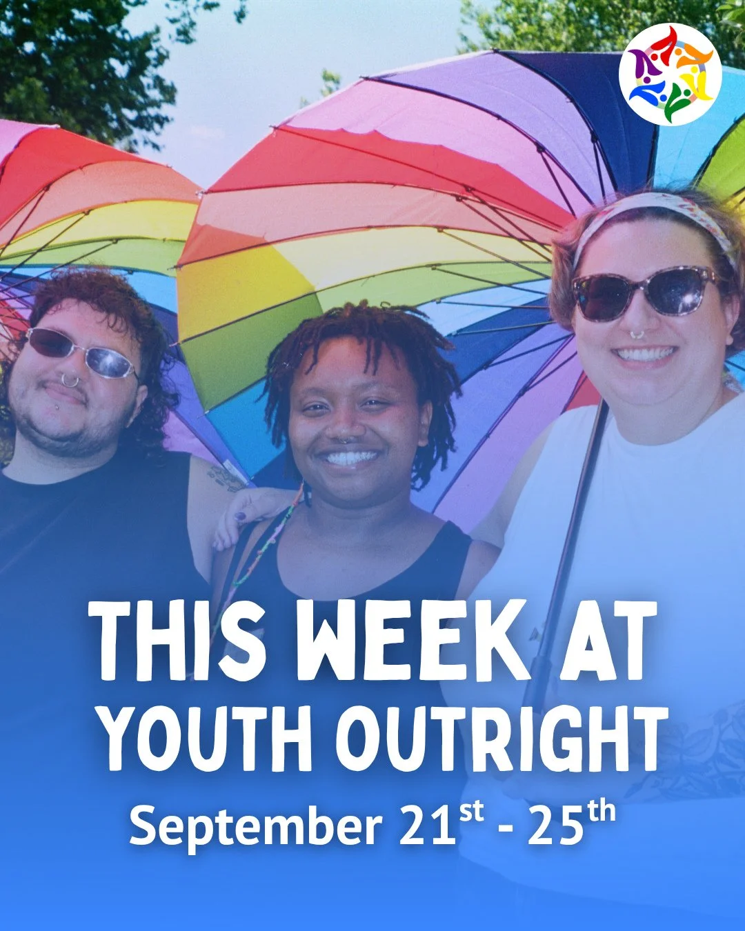✨️ THIS WEEK AT YOUTH OUTRIGHT 💋⁠
⁠
📆 Monday, September 21st⁠
🗣️ Drop-In⁠
⏰️ 3 - 6 PM⁠
📍 Our Youth Center in Montford⁠
⁠
〰️〰️〰️⁠
⁠
📆 Wednesday, September 23rd⁠
🗣️ Healthy Relationships with @ourvoicenc⁠
⏰️ 3 - 6 PM⁠
📍 Our Youth Center in Montf