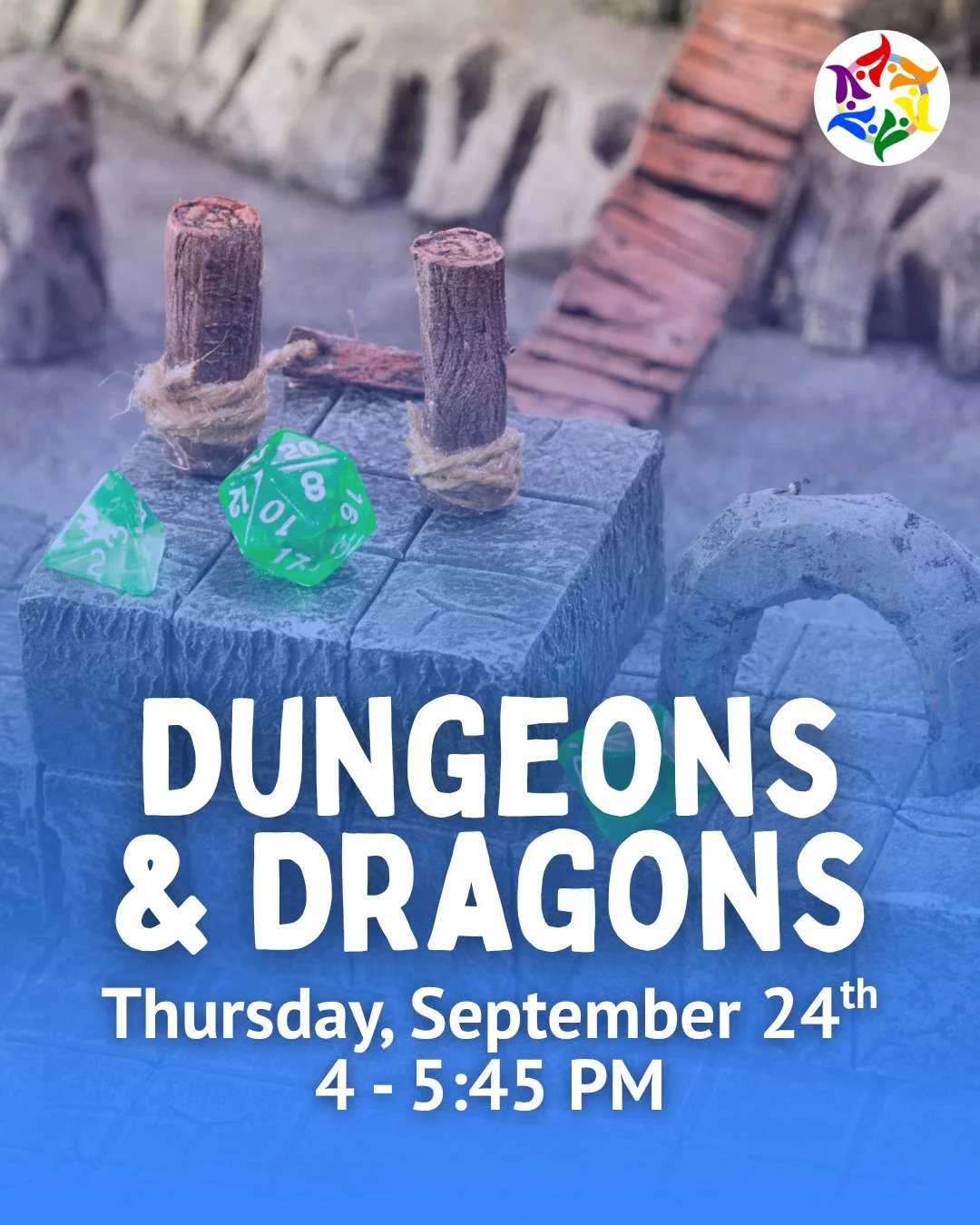 TOMORROW! Dungeons &amp; Dragons at our Youth Center in Montford! 🐉🧙&zwj;♂️⁠
RSVP at givebutter.com/yordnd or visit the link in bio. ✅️⁠
⁠
‼️ This is not drop-in, but a facilitated, story-telling, fun, turn-based game! We are seeking a group of goo