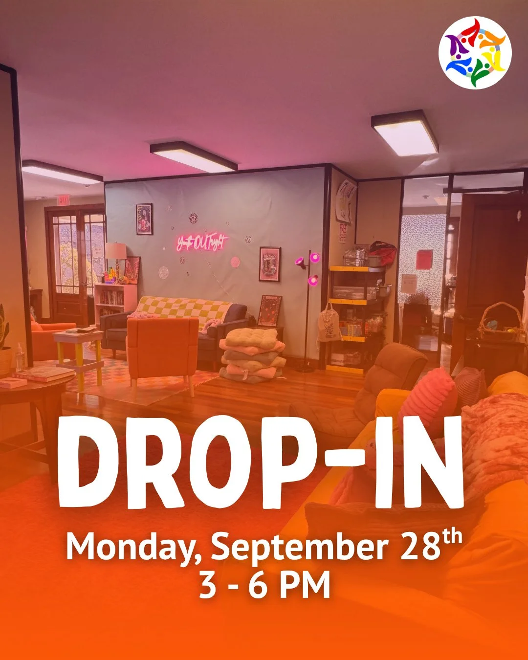 Monday Drop-In TODAY! 😏⁠
⁠
Join us from 3:00 - 6:00 PM for weekly drop-in hours at our Youth Center! Come hang out, make some crafts, eat some food, and vibe your way! ✨️