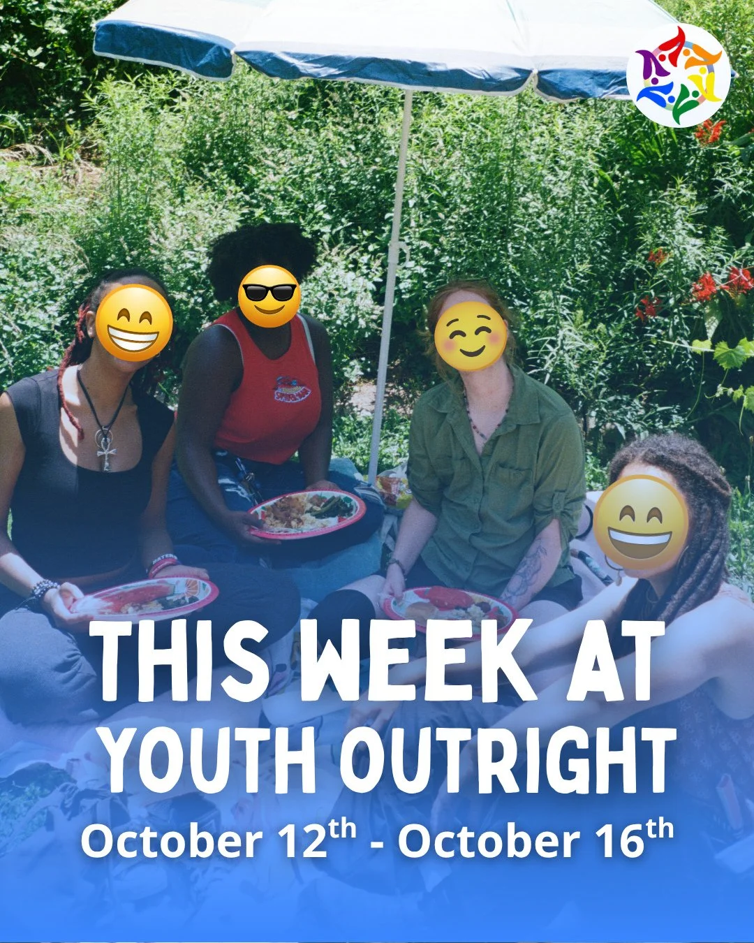 ✨️ THIS WEEK AT YOUTH OUTRIGHT 💋⁠
⁠
❌ CENTER CLOSURE - NO MONDAY DROP-IN! ❌⁠
📆 Monday, October 12th⁠
⁠
〰️〰️〰️⁠
⁠
📆 Wednesday, October 14th⁠
🗣️ Youth-led program: Sapphic Vampires with Gus⁠
⏰️ 3 - 6 PM⁠
📍 Our Youth Center in Montford⁠
✉️ RSVP at 
