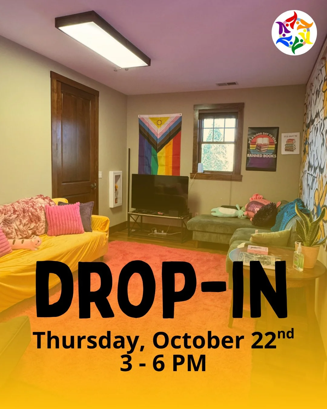 Drop-In TODAY! 😏⁠
⁠
Join us from 3:00 - 6:00 PM for weekly drop-in hours at our Youth Center! Come hang out, make some crafts, eat some food, and vibe your way! ✨️