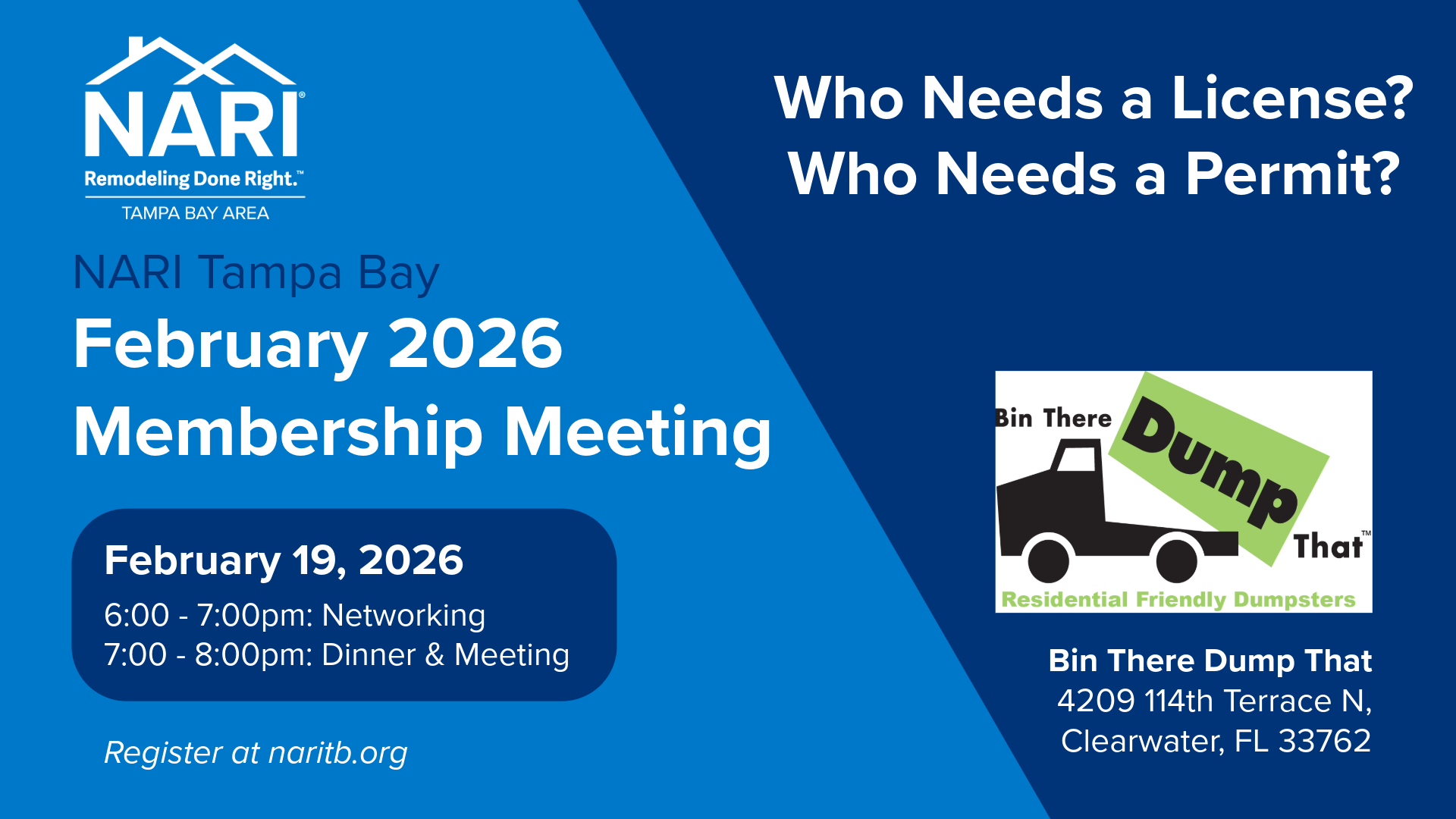 2026 February Monthly Membership Meeting